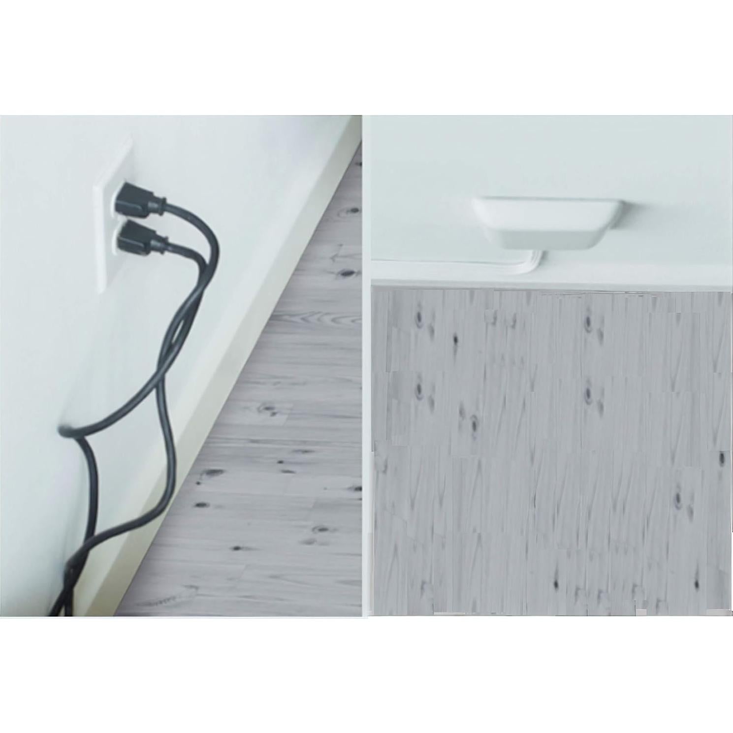 Sleek Socket Concejador de Enchufe Ultra Delgado 3 pies