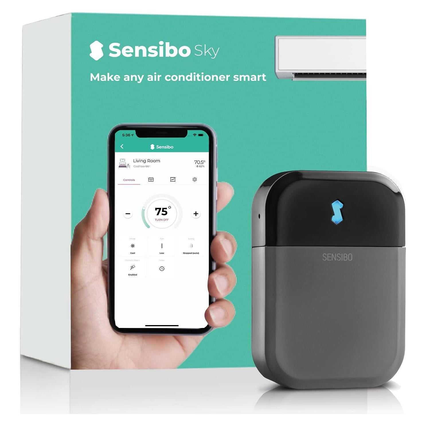 Controlador de Aire Acondicionado Sensibo Sky Gris 220V