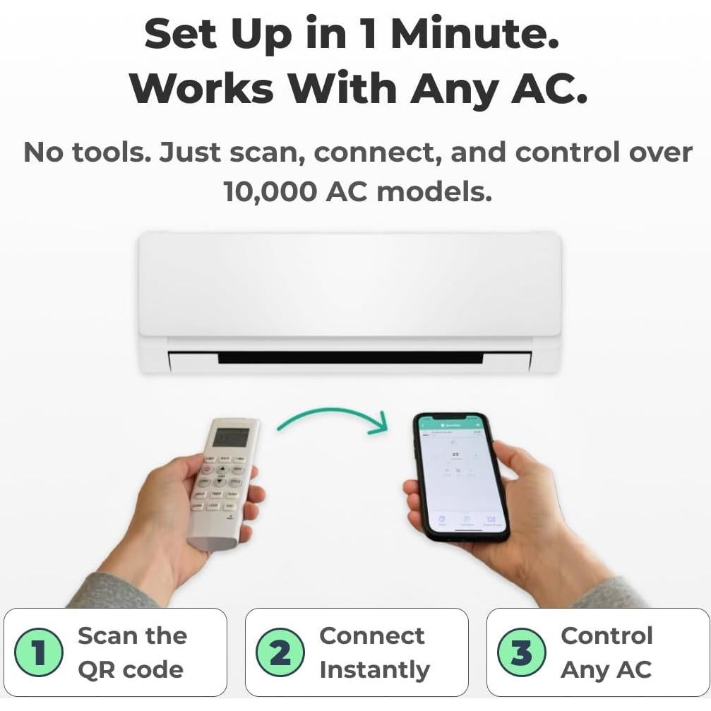 Controlador de Aire Acondicionado Sensibo Sky Gris 220V