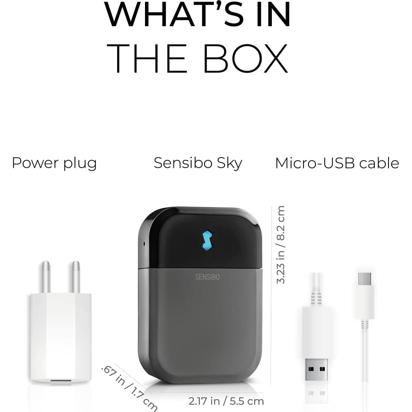 Controlador de Aire Acondicionado Sensibo Sky Gris 220V