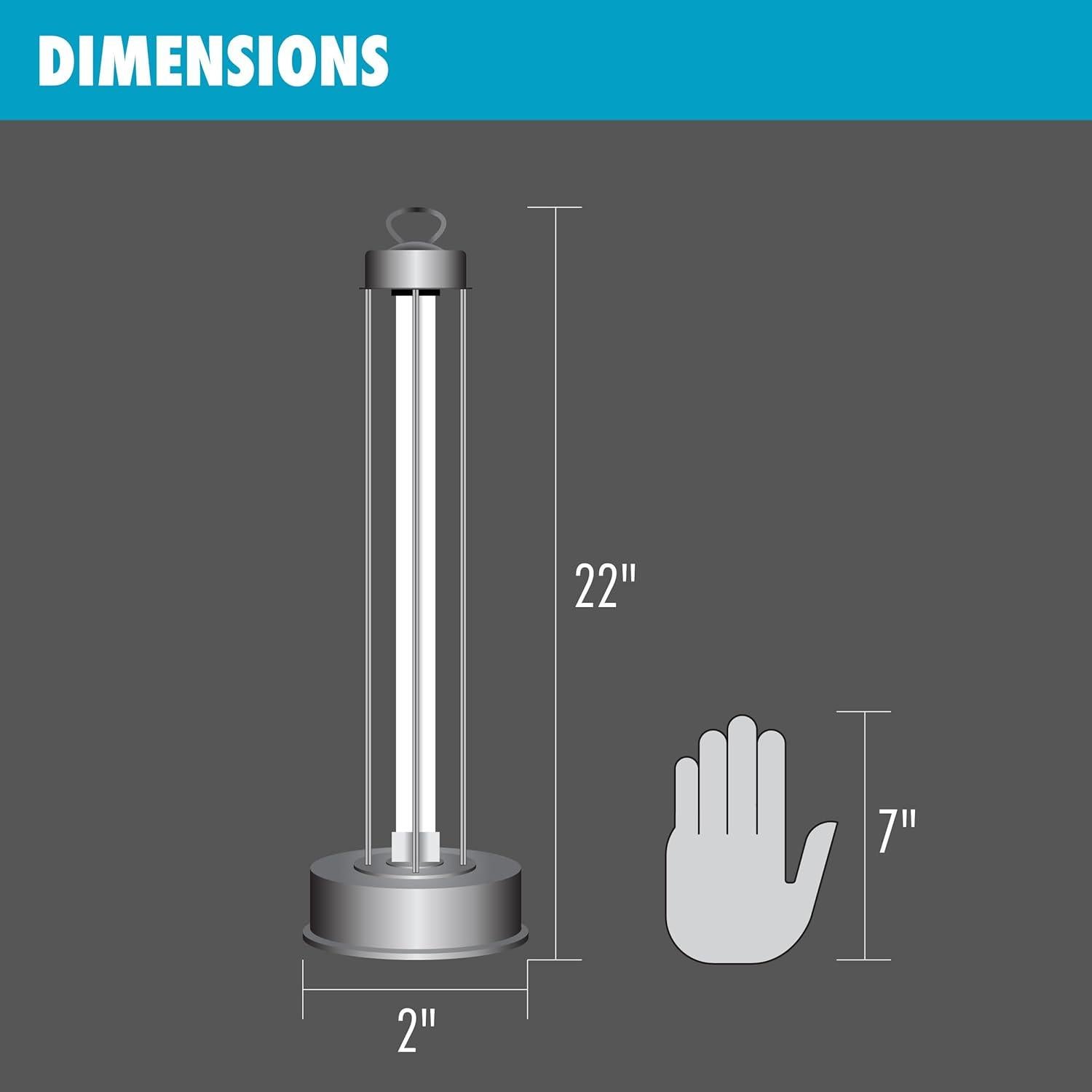 Bombilla UV-C 100W Tool Klean para Electrodoméstico de Mesa