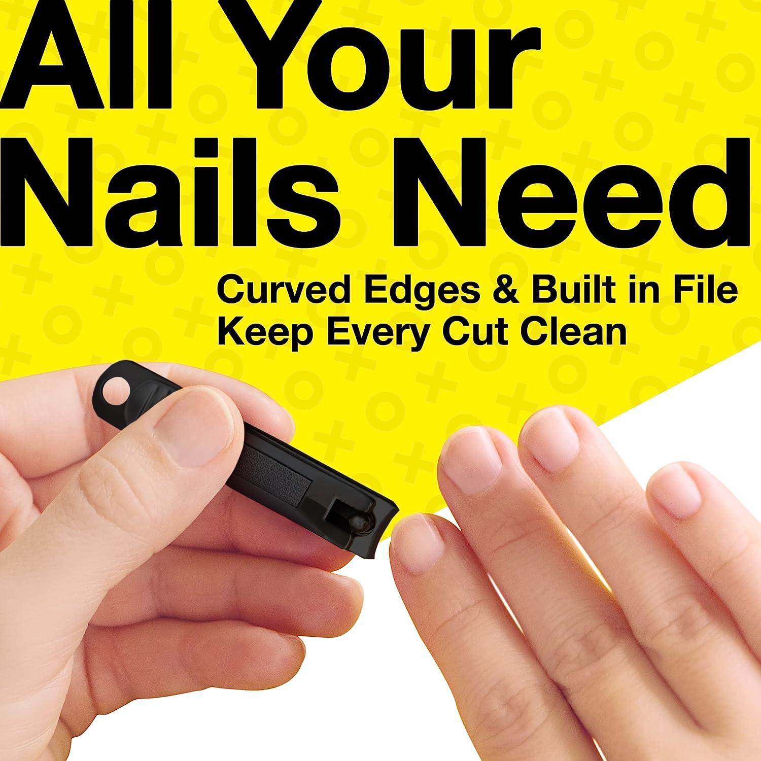 Cortauñas Gruesas Harperton - Acero Inoxidable con Estuche