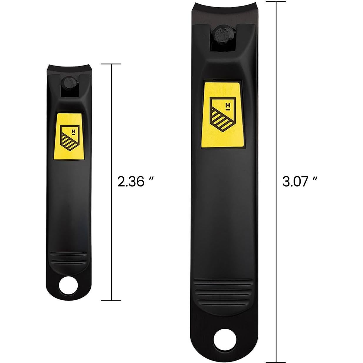 Cortauñas Gruesas Harperton - Acero Inoxidable con Estuche