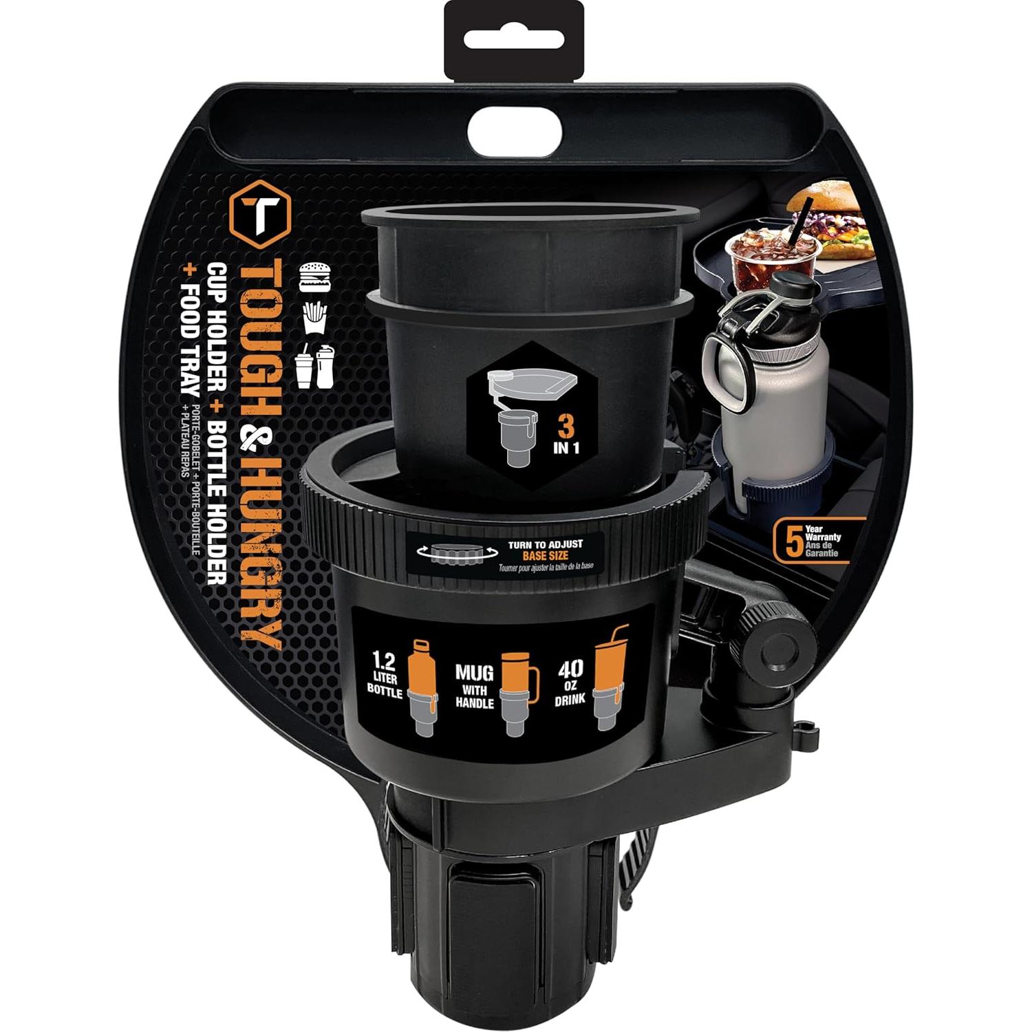 Expansor de Portavasos ToughTested Mega XL con Bandeja