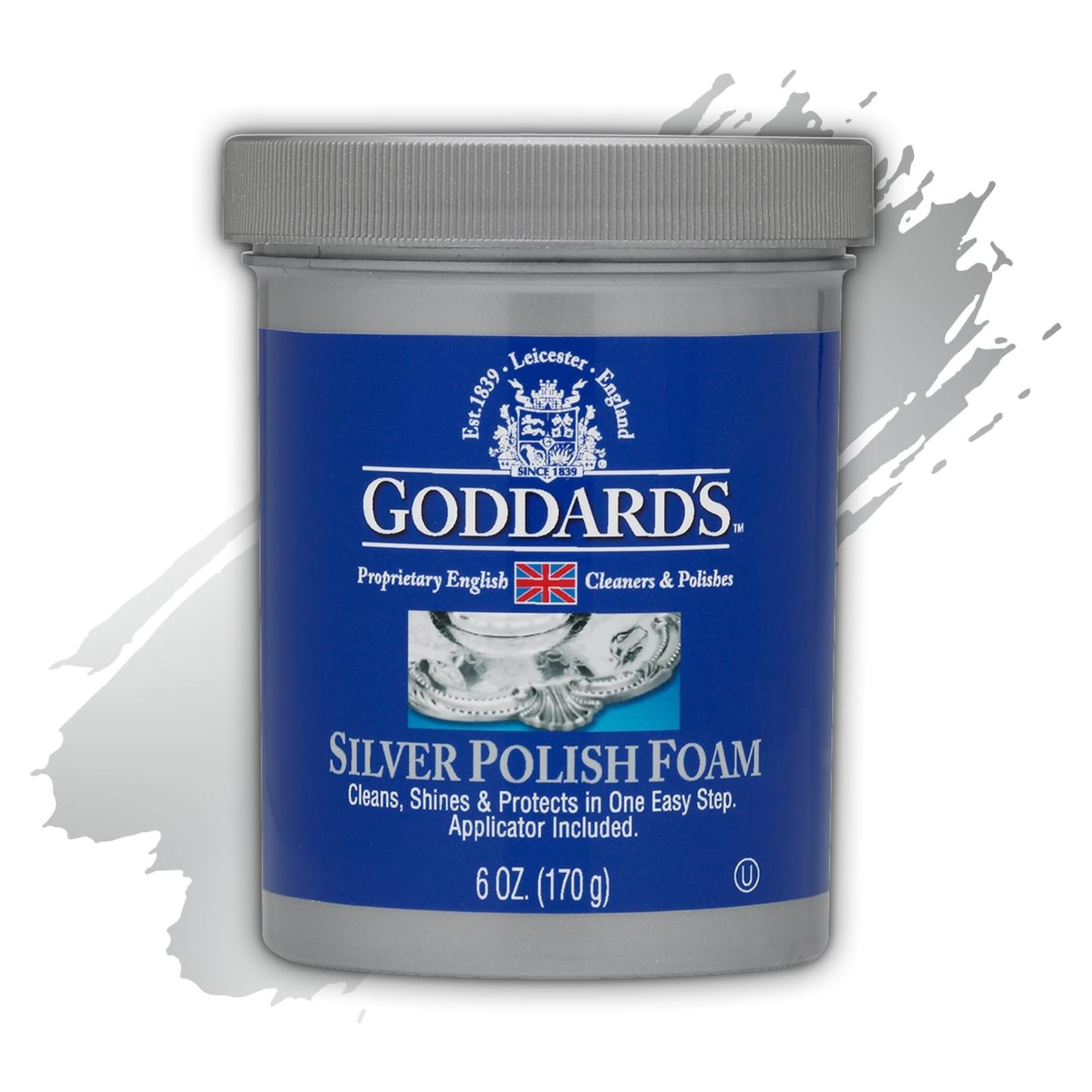 Espuma Limpiadora de Plata Goddard 170 g - No Abrasivo