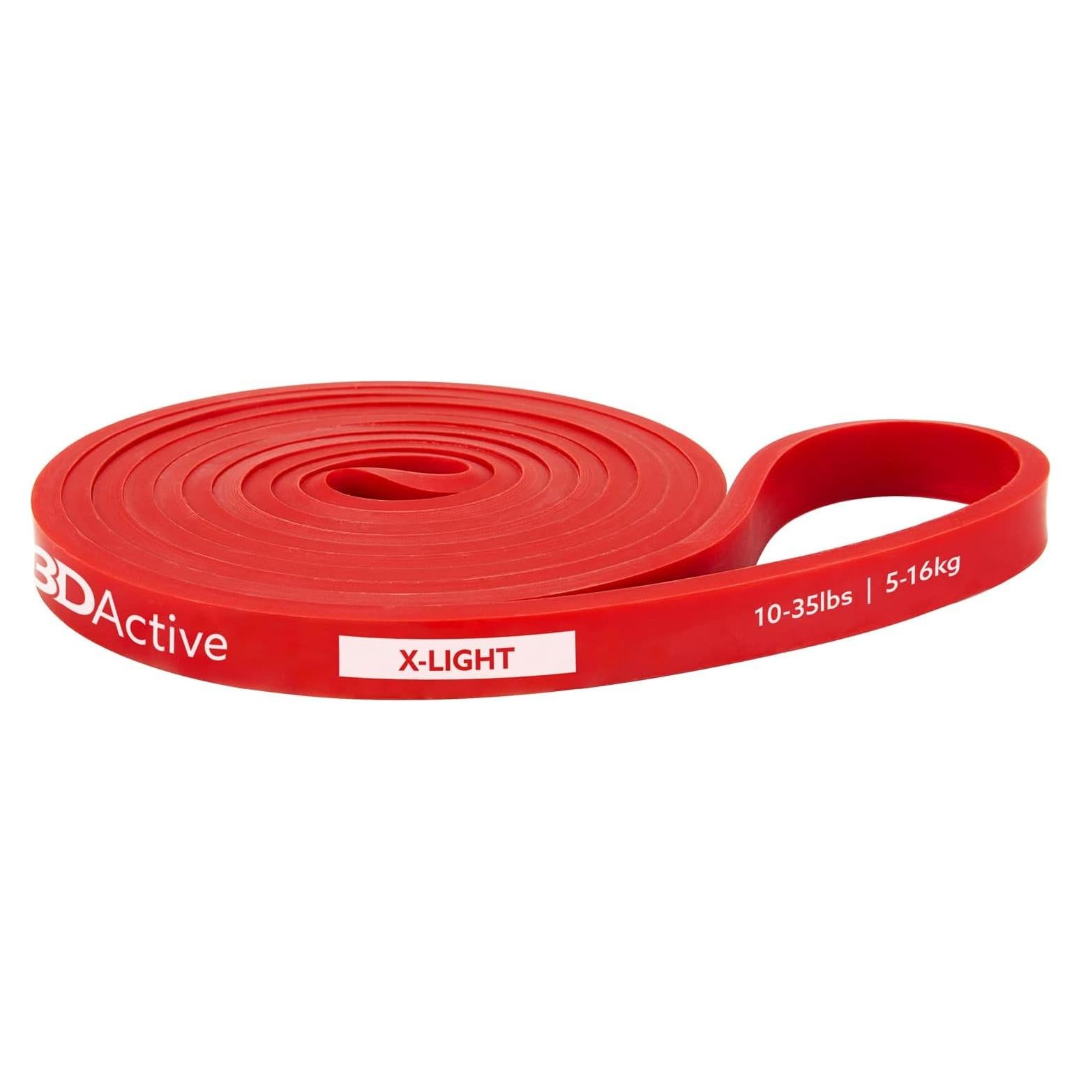 Banda de Resistencia 3DActive Rojo 10-35 lbs para Dominadas