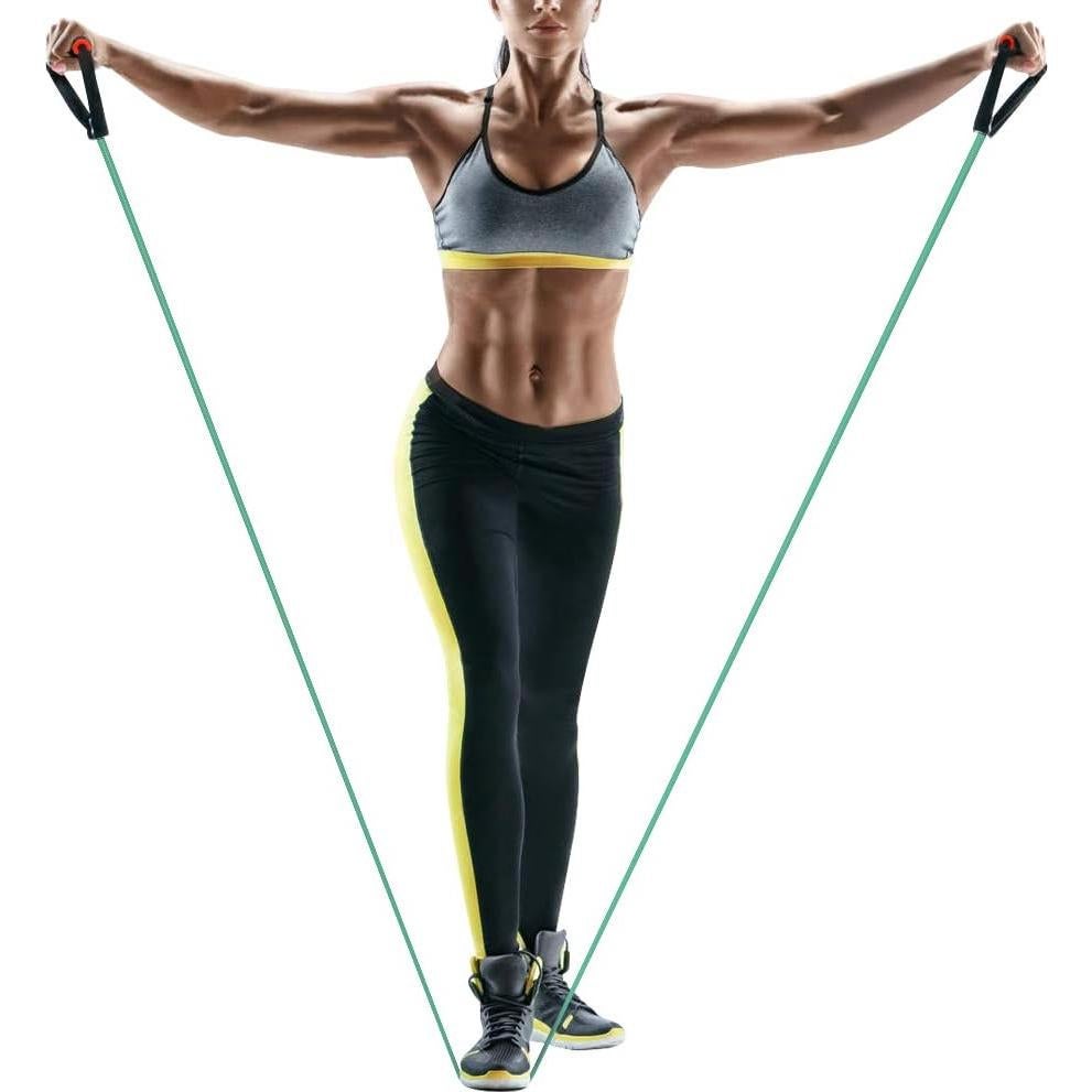 Bandas de Resistencia TOCO FREIDO con Ancla y Mangos - 5 Niveles