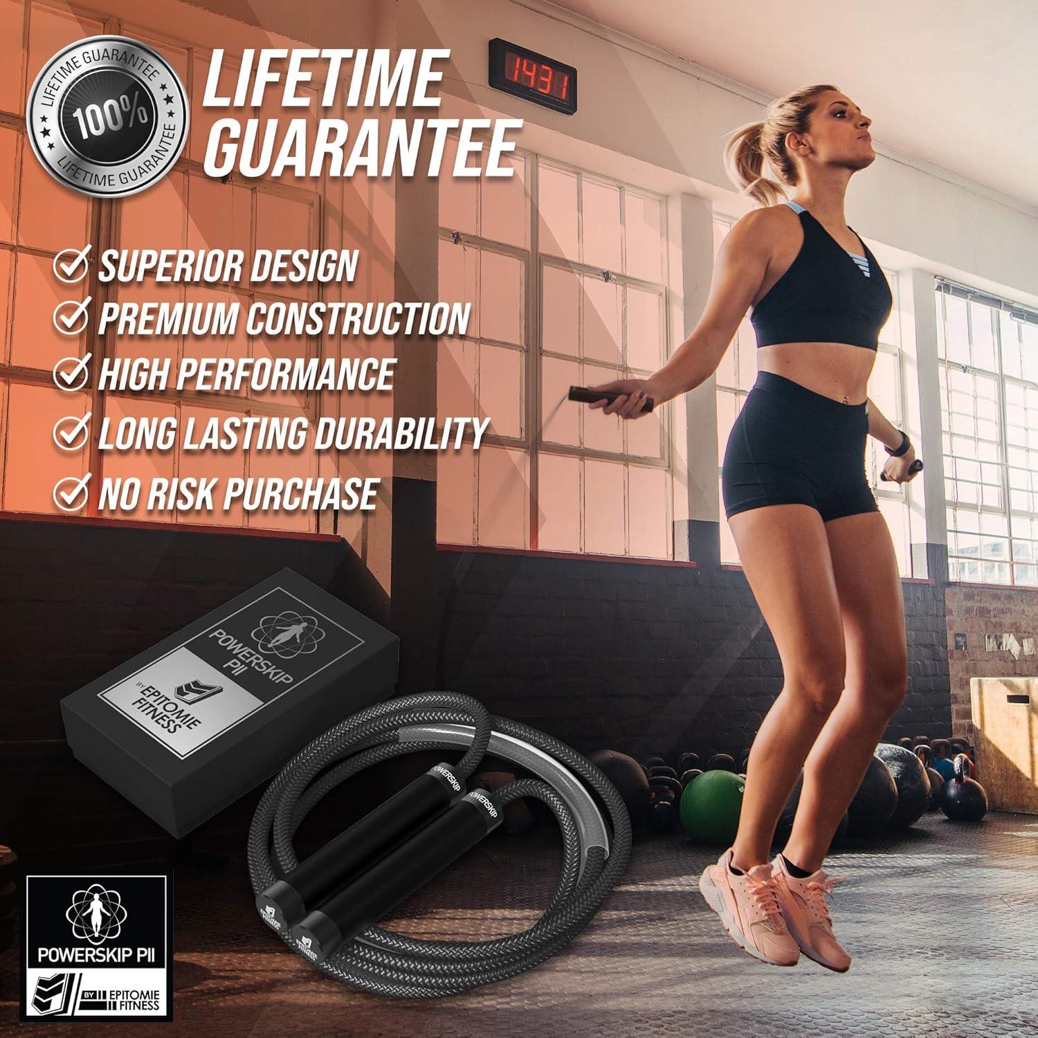 Cuerda de Salto con Peso Epitomie Fitness PowerSkip PII 0.45kg