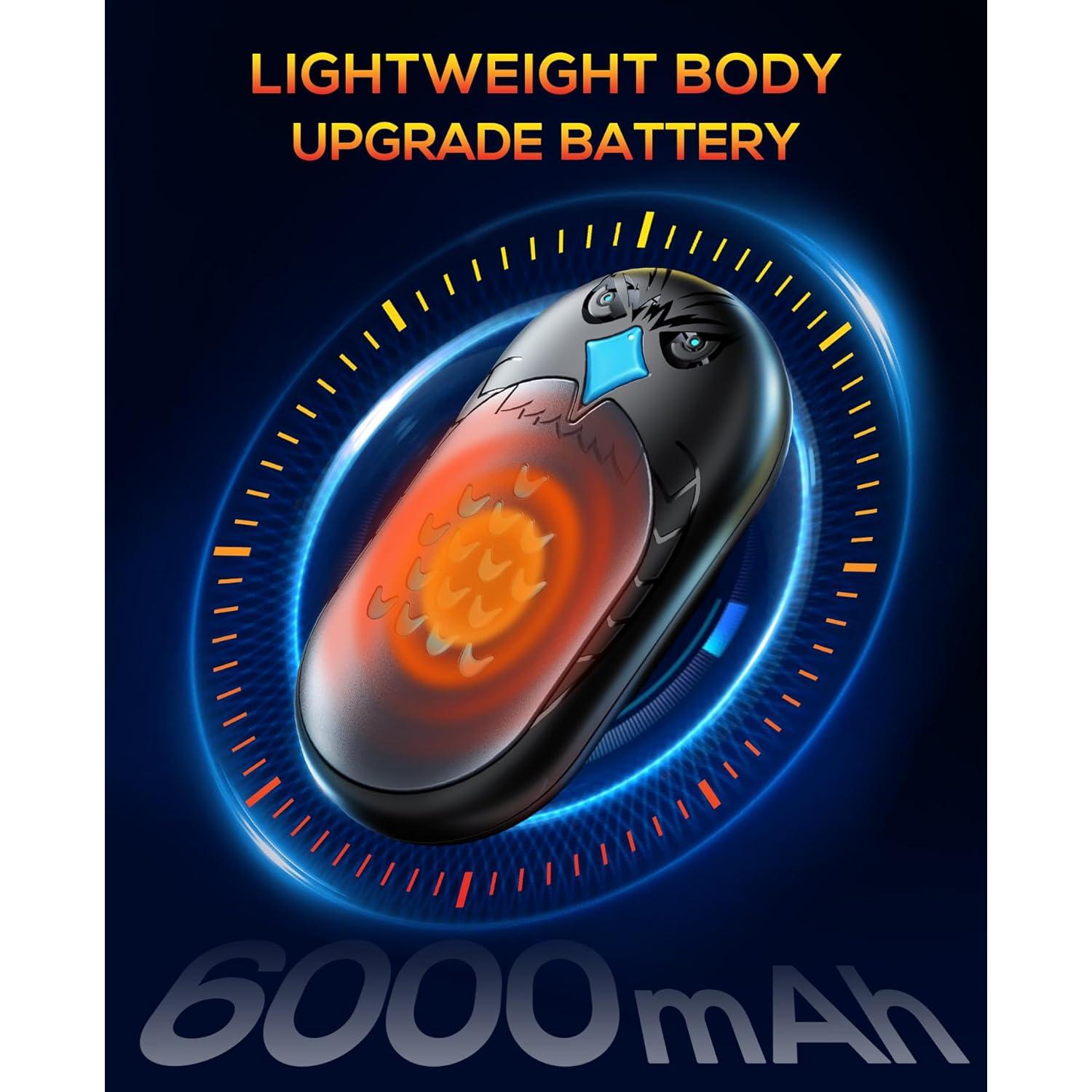 Calentadores de Manos Recargables GUKAUT AOY-718 6000mAh 20h