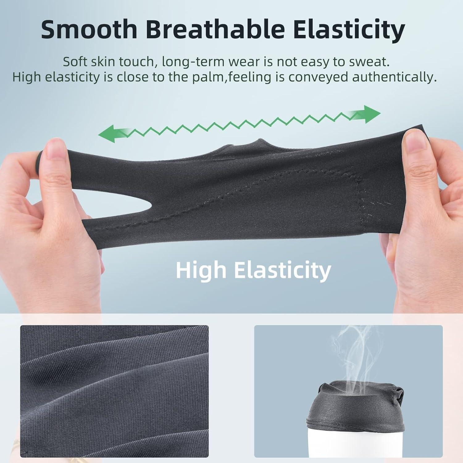 Guante de Dibujo Artístico GUUGEI Negro 2 Piezas 3 Capas