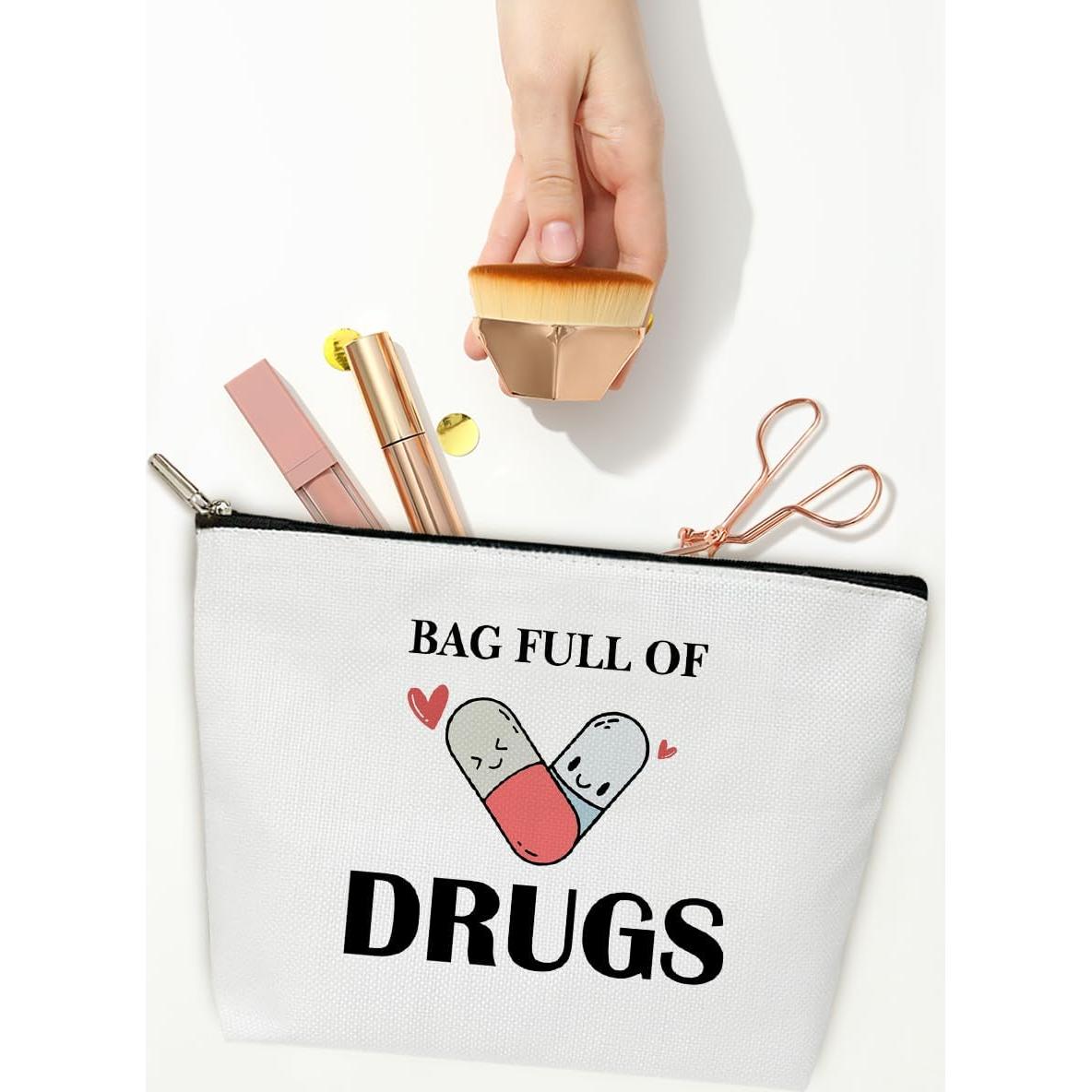 Bolsa de Maquillaje JIRIM-BEUTY 17.78x24.13cm Lino Impermeable