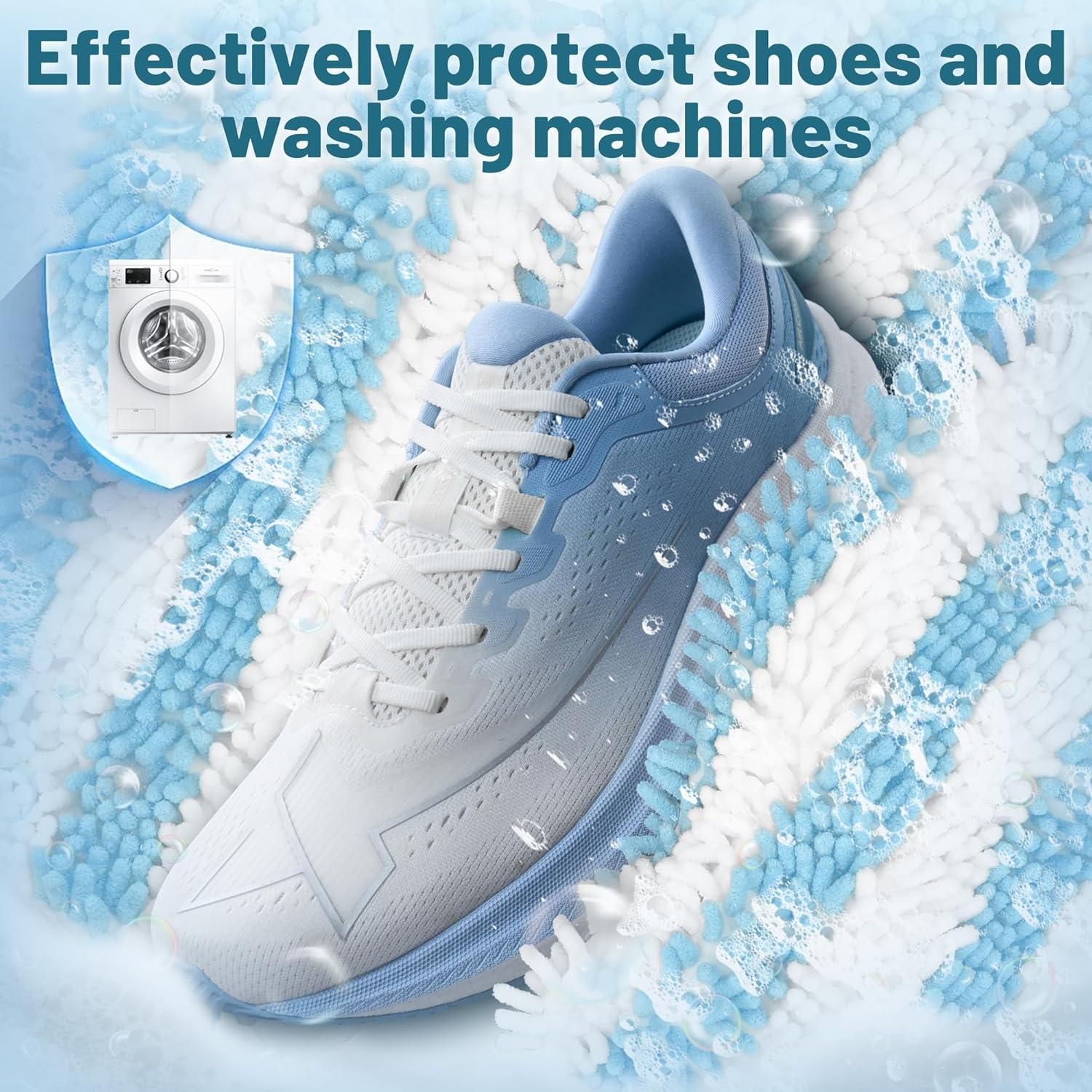 Bolsa de Lavado de Zapatos XXL ZEPHYRION - 2 Piezas Azul