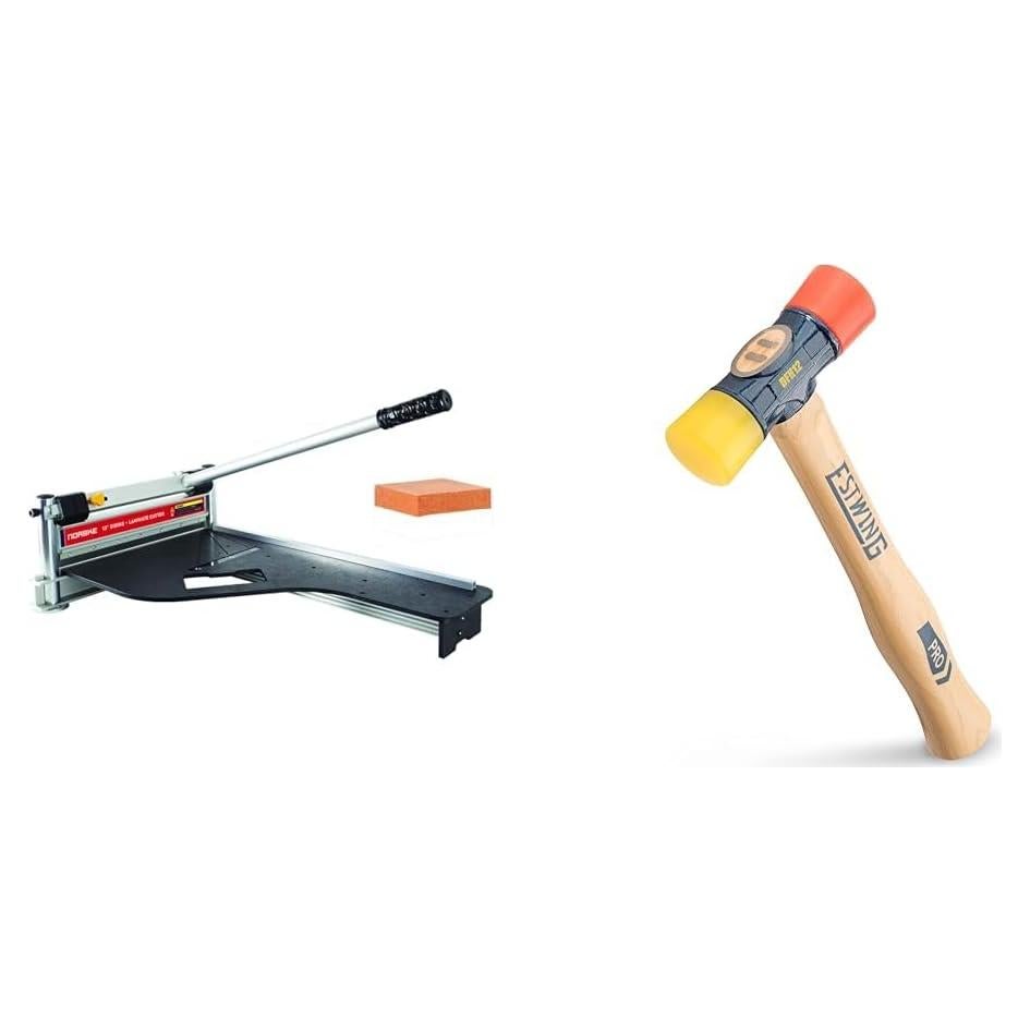 Cortadora de Suelo Laminado Norske NMAP001 33cm + Martillo Estwing DFH-12