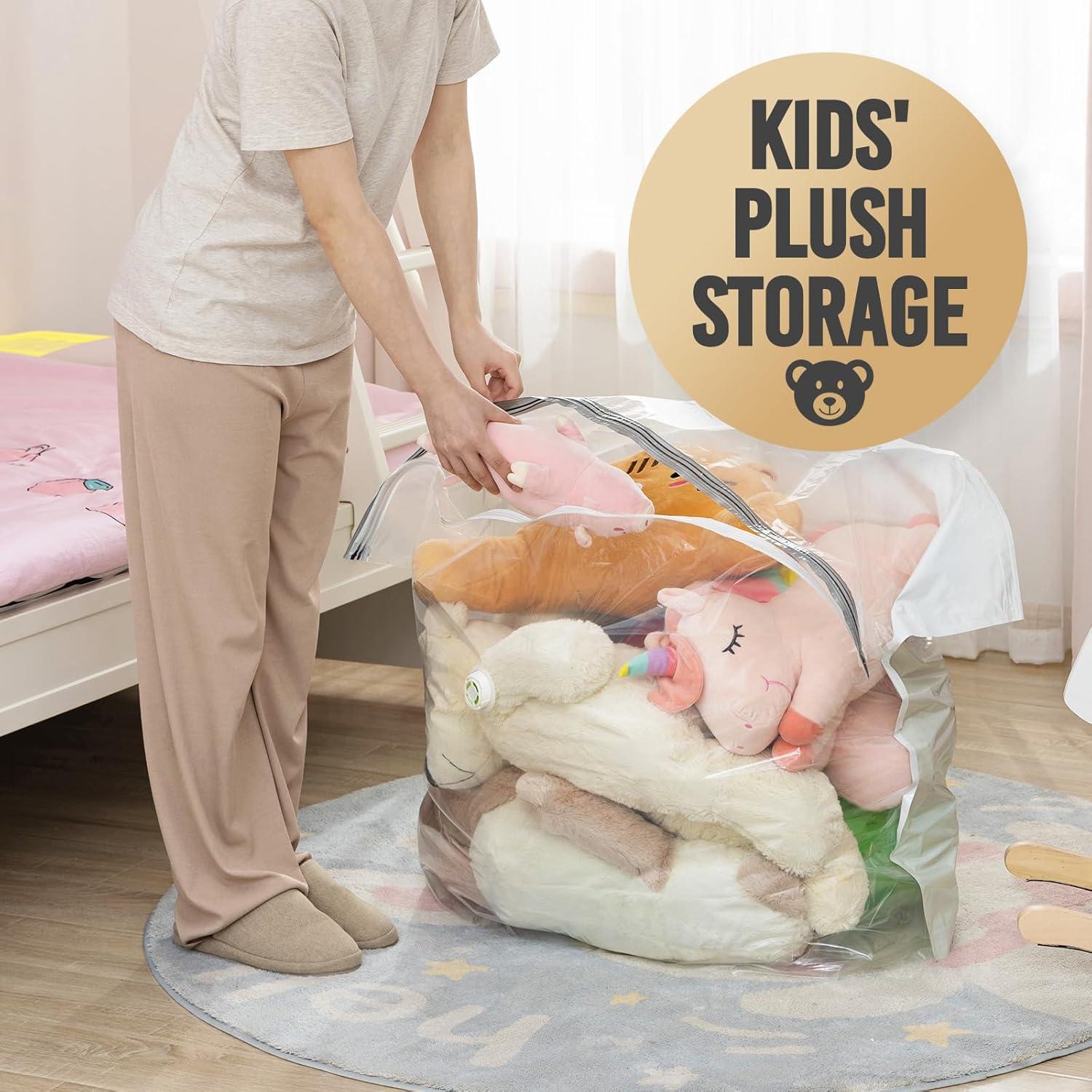 Bolsas de Almacenamiento al Vacío TAILI 6 Pzas Cubo Extra Grande