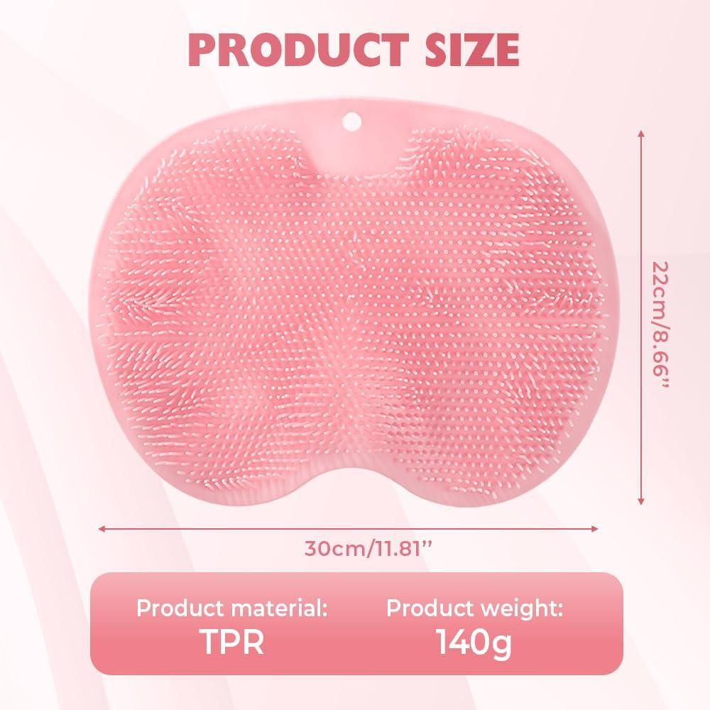 Alfombrilla de Exfoliación para Pies JUDUNA Silicona Azul 25x30cm