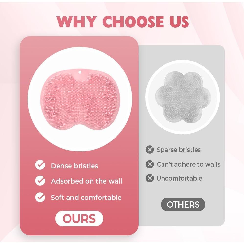 Alfombrilla de Exfoliación para Pies JUDUNA Silicona Azul 25x30cm