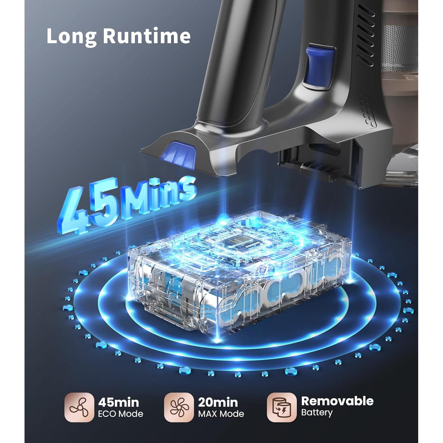 Aspiradora Inalámbrica NADALY A13 120W 1.5L Antienredos