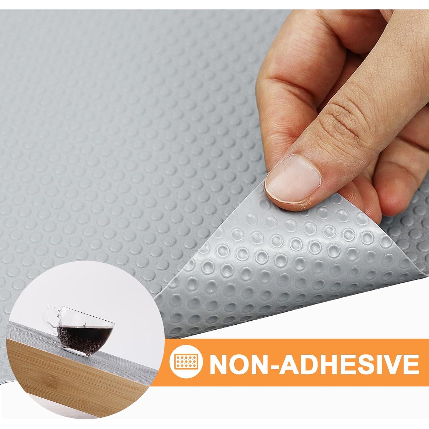 Forro de estantería impermeable FLPMIX 10 cm x 12 m gris