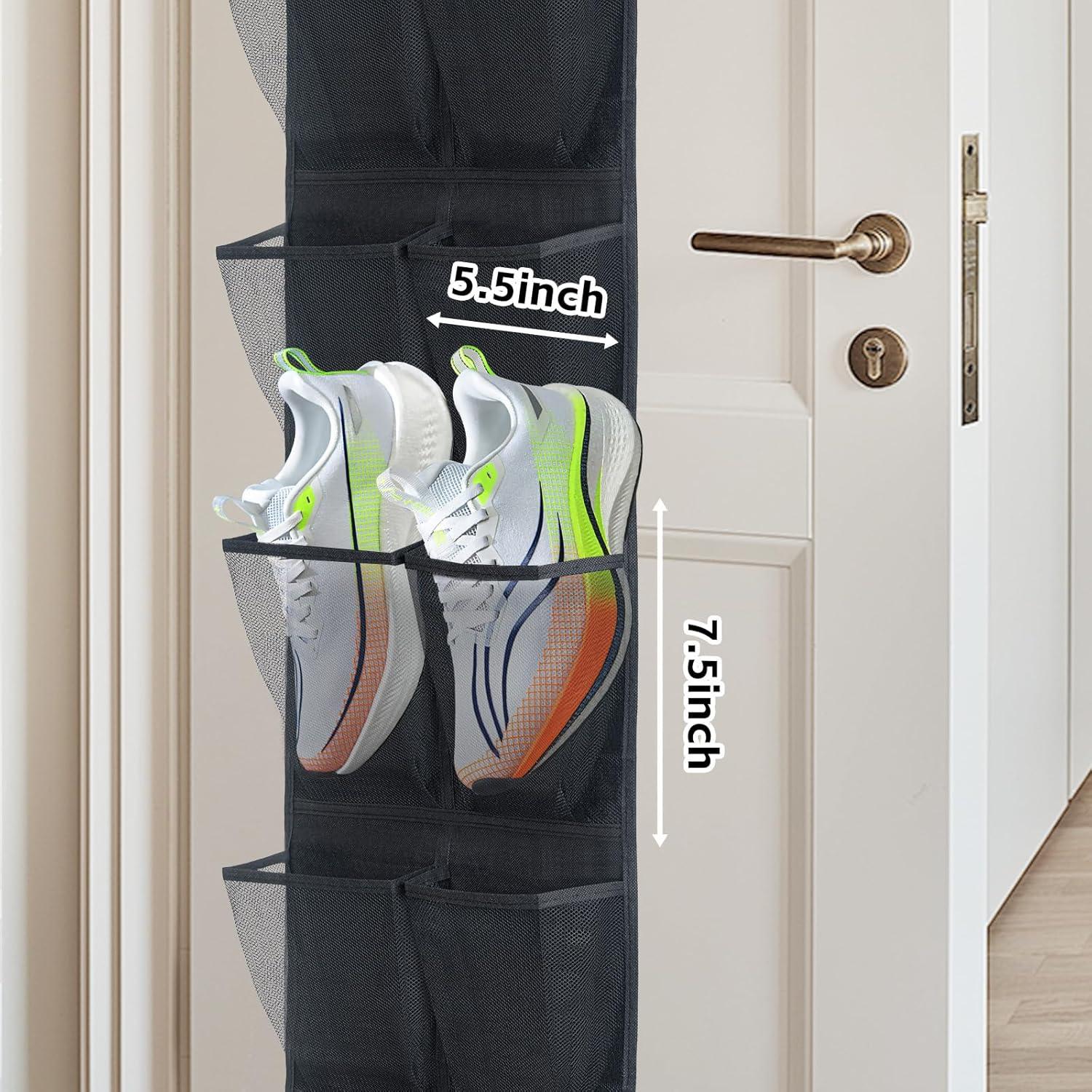 Organizador de Zapatos Sobre la Puerta PVWSG 14 Bolsillos Malla