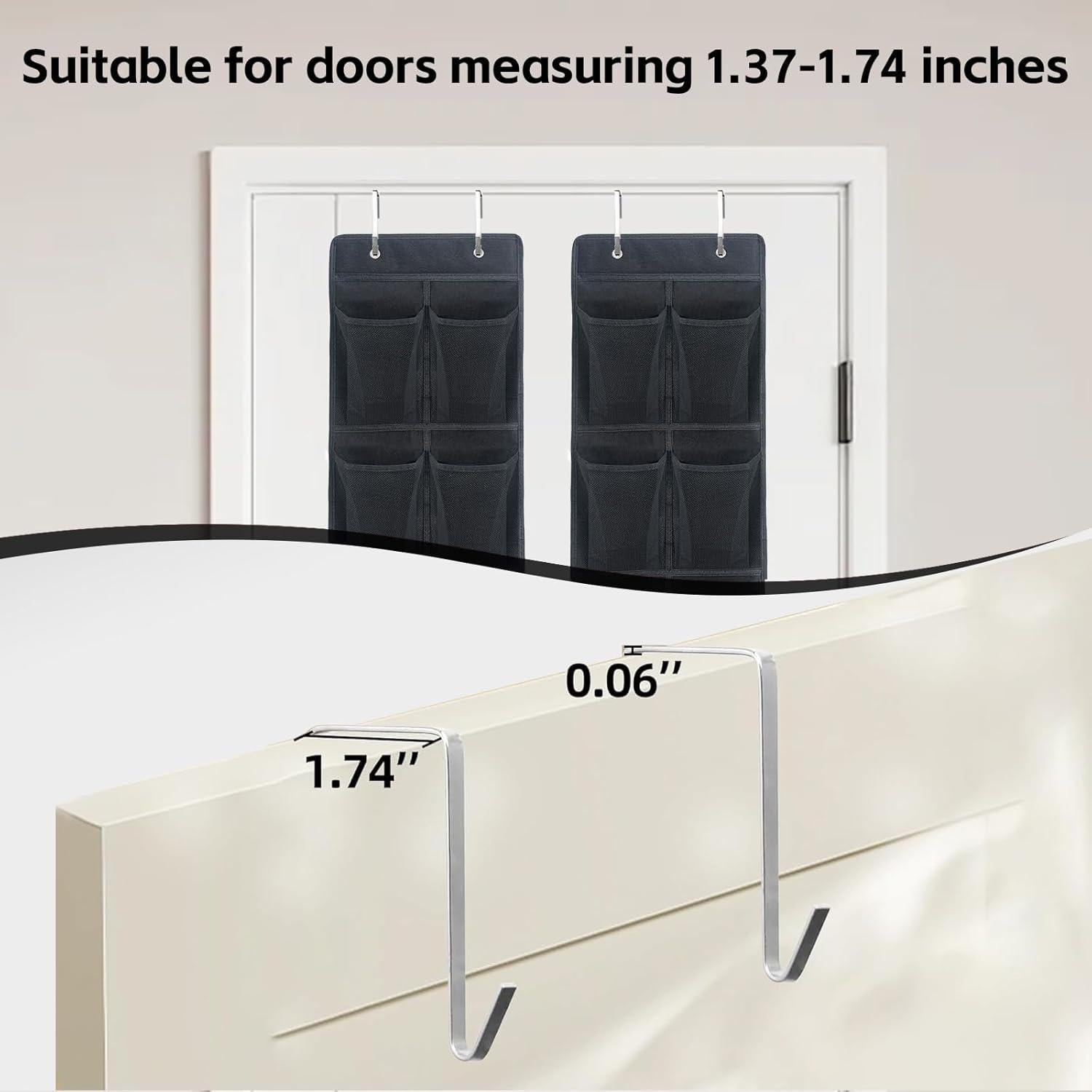 Organizador de Zapatos Sobre la Puerta PVWSG 14 Bolsillos Malla