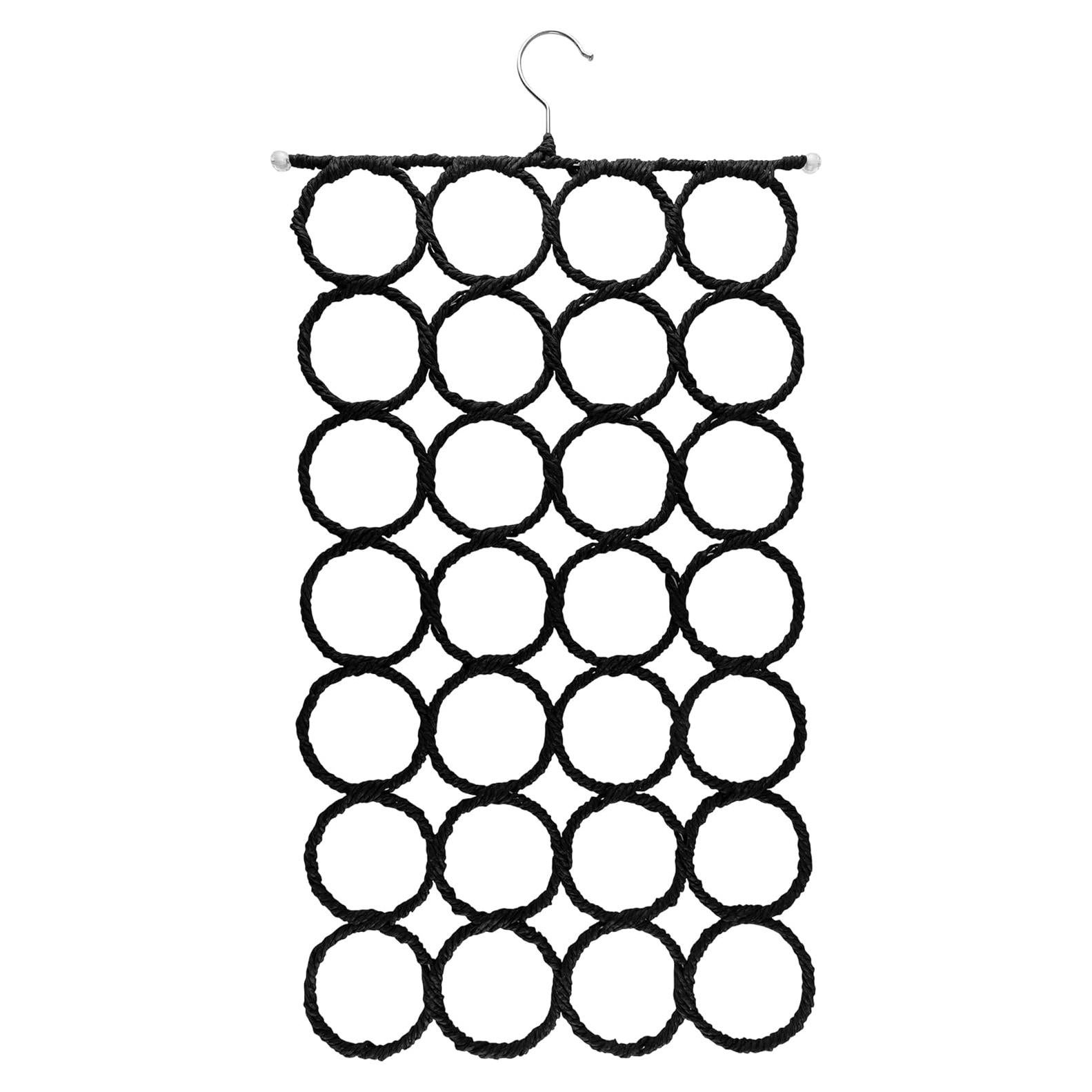 Perchero Plegable Super Z Outlet 28 Agujeros Negro Organizador