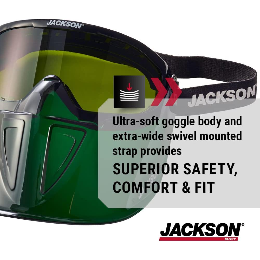 Gafas de Seguridad Jackson Safety GPL530 - Lente IR Sombra 3