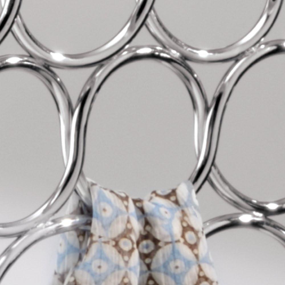 Colgador de Bufandas InterDesign Axis 18 Bucles Cromo