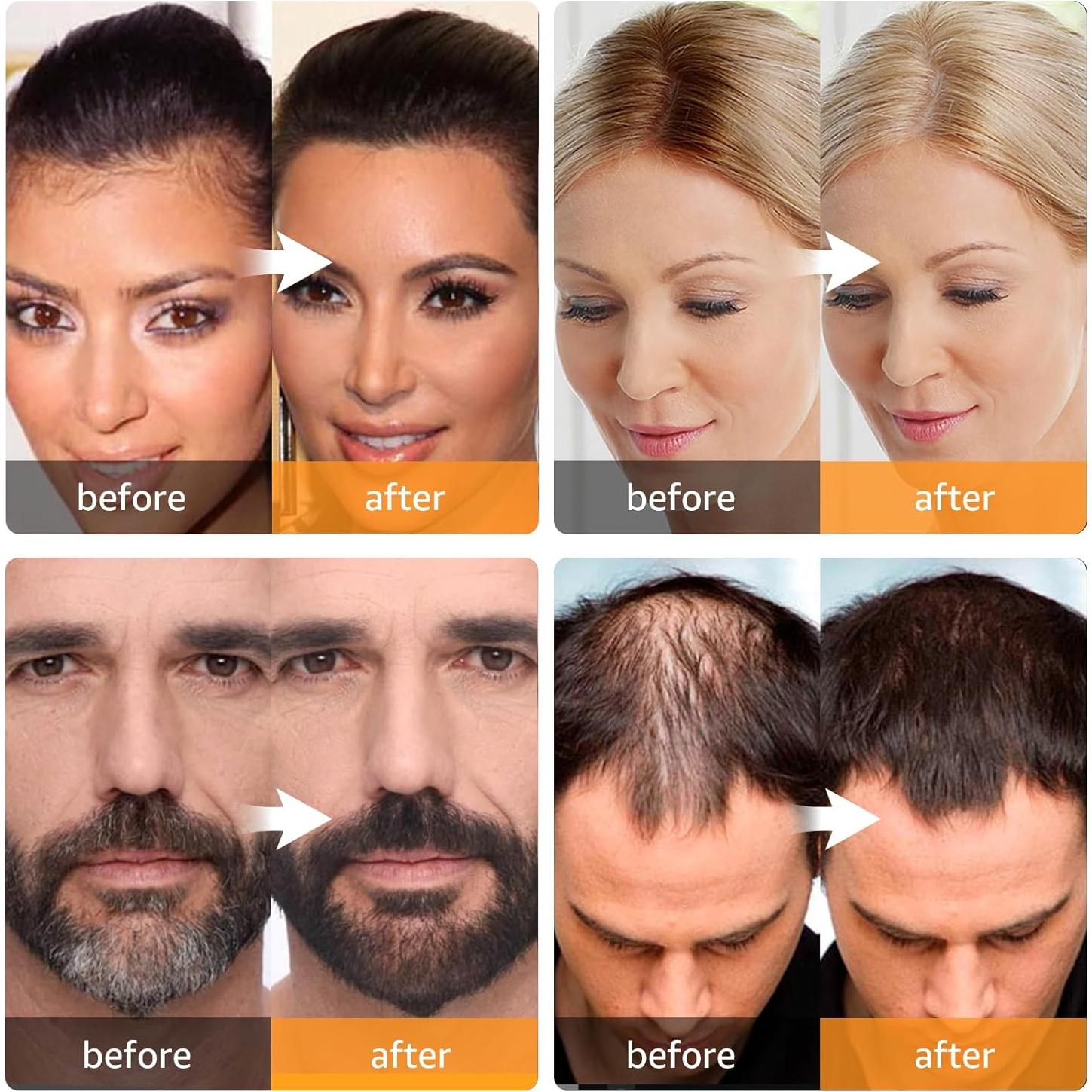 Polvo Cubridor de Raíces ABOMET 3.98g Castaño Rojizo