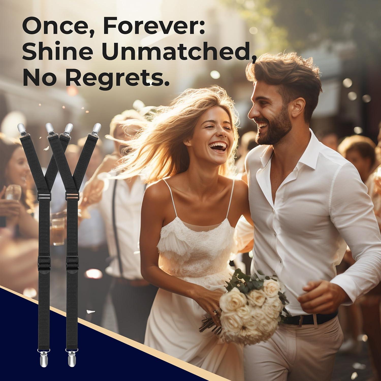 Soportes de Camisa Ajustables COZIA con Clips Antideslizantes