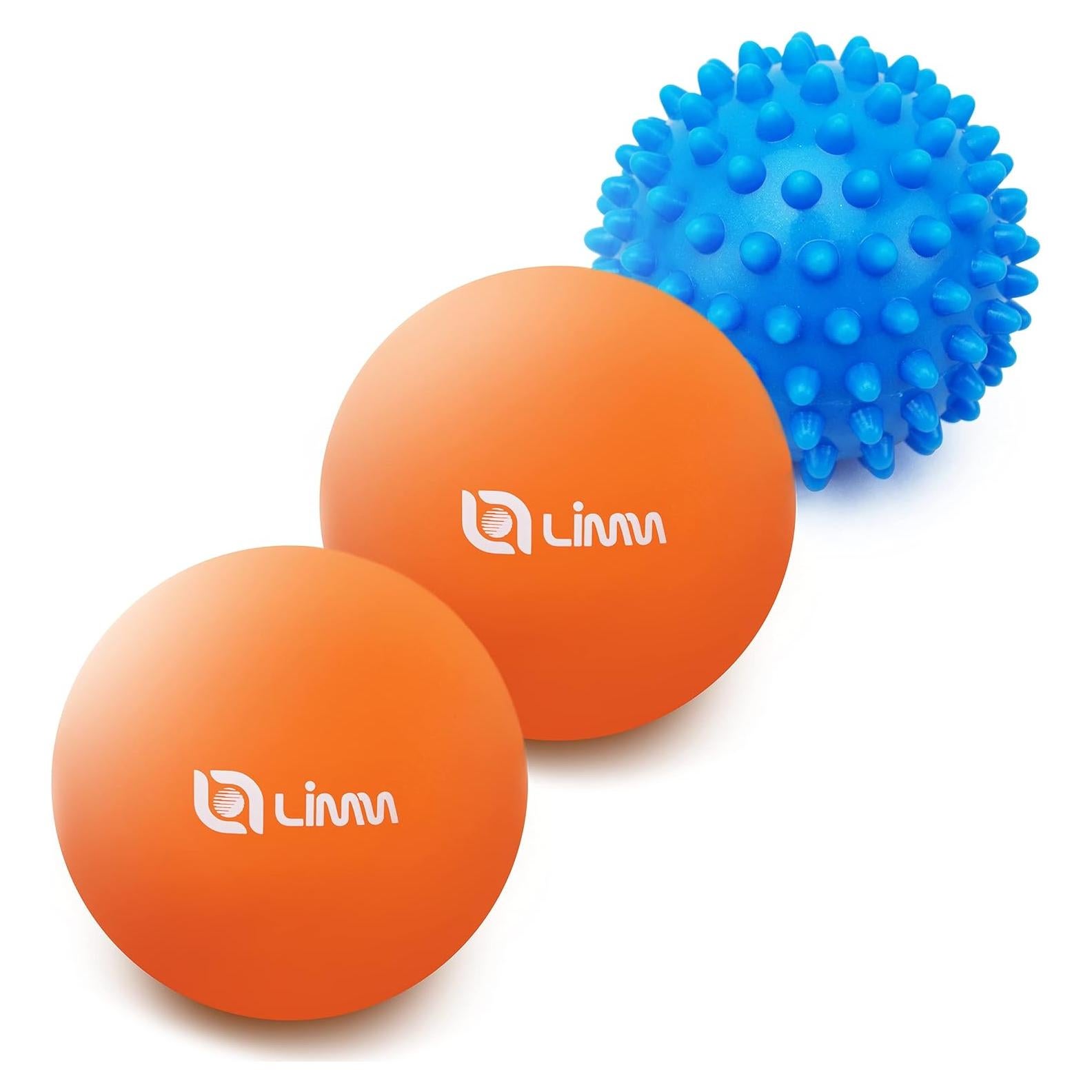 Juego de Pelotas de Masaje Limm - Espinosa y Lacrosse - Alivio Dolor