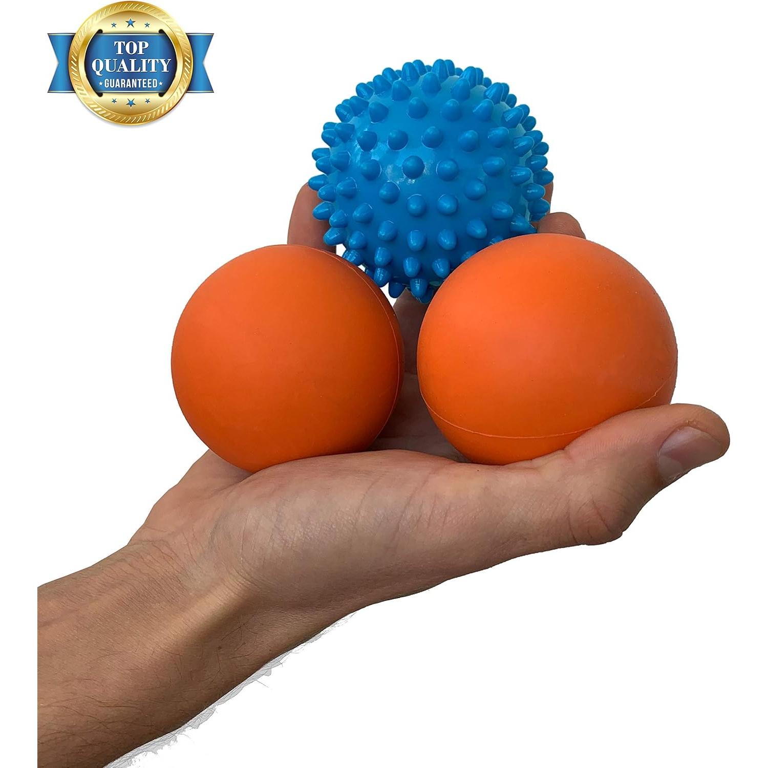 Juego de Pelotas de Masaje Limm - Espinosa y Lacrosse - Alivio Dolor