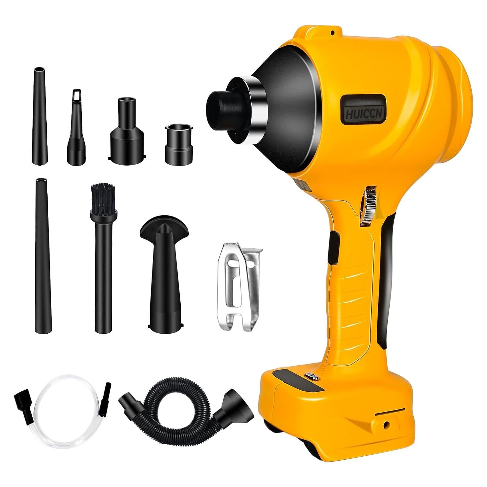 Soplador de Polvo Inalámbrico HUICCN 20V para Batería Dewalt