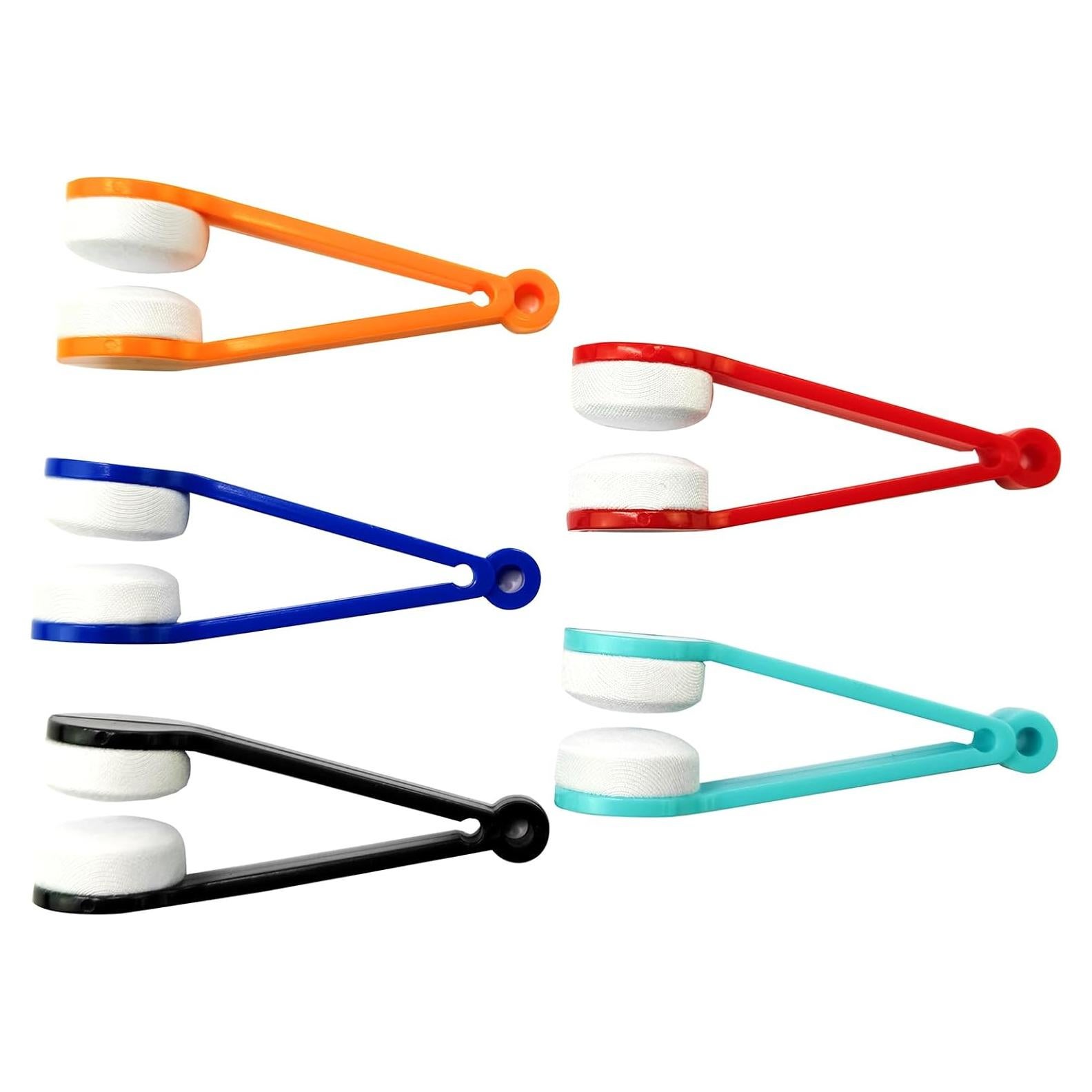 Limpiador de Lentes de Gafas SNNSHUN - 10 Cepillos Microfibra