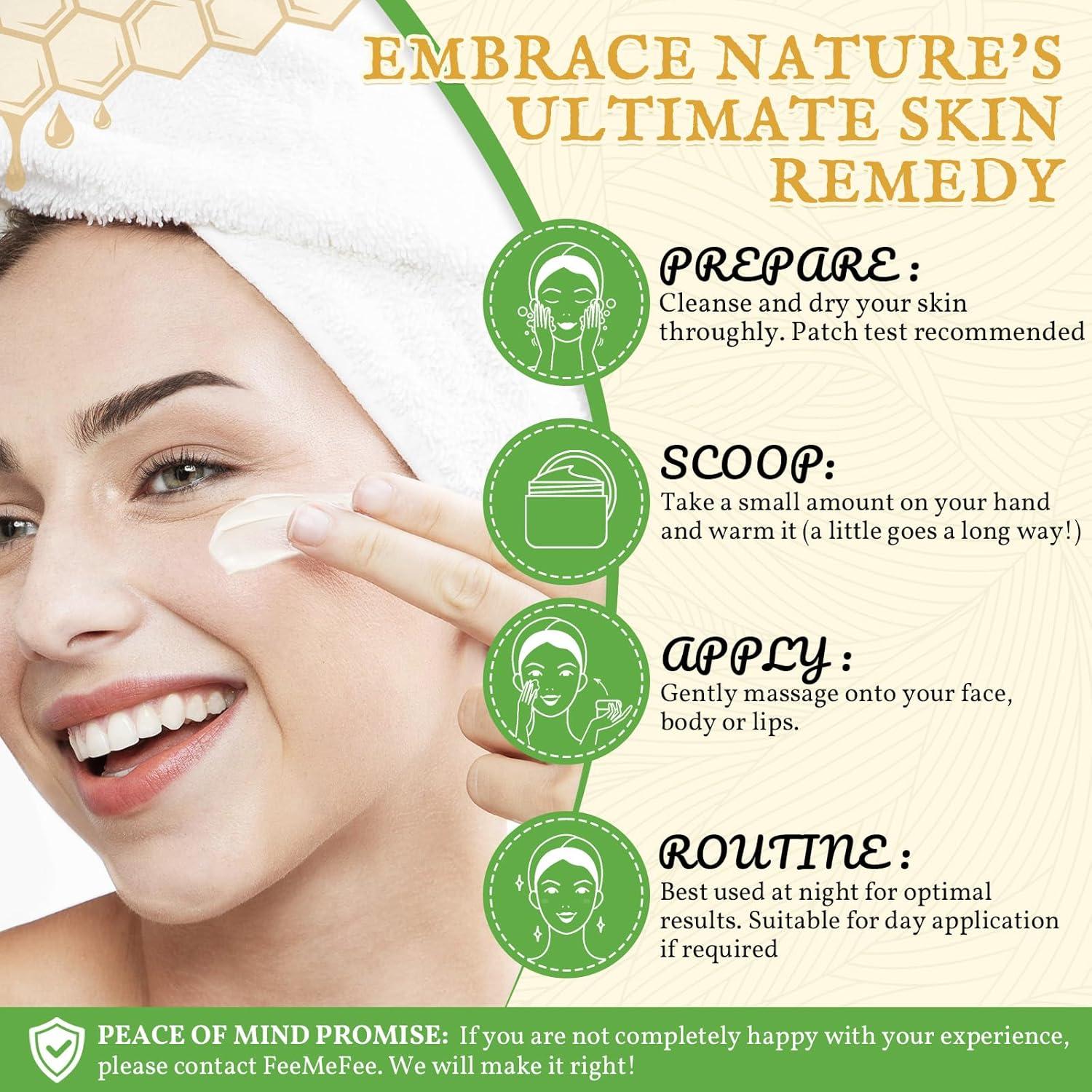 Bálsamo Hidratante Facial FeeMeFee 56.7g Grasa de Res Orgánico