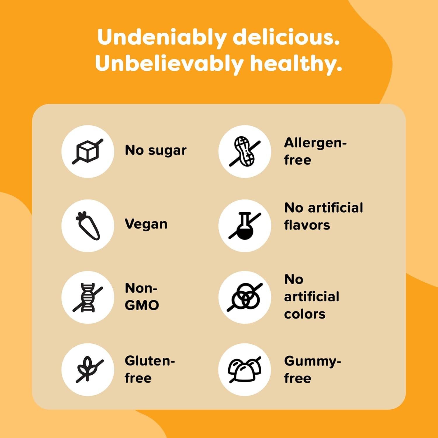 Vitamina C Invencible Renzo para Niños 60 Tabletas Melty Naranja