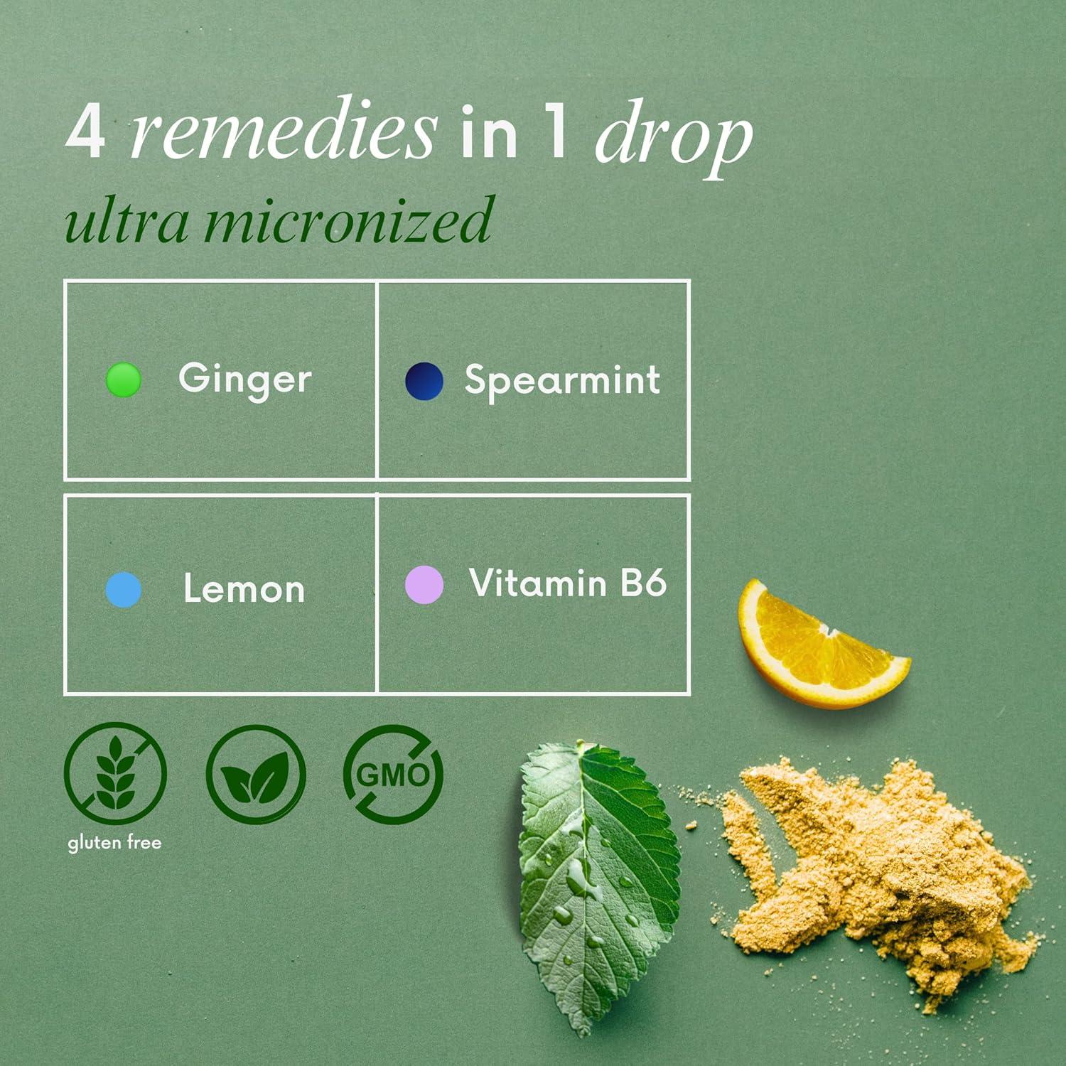 Gotas de Jengibre Tummy Tame 28ml - Alivio de Náuseas y Mareos