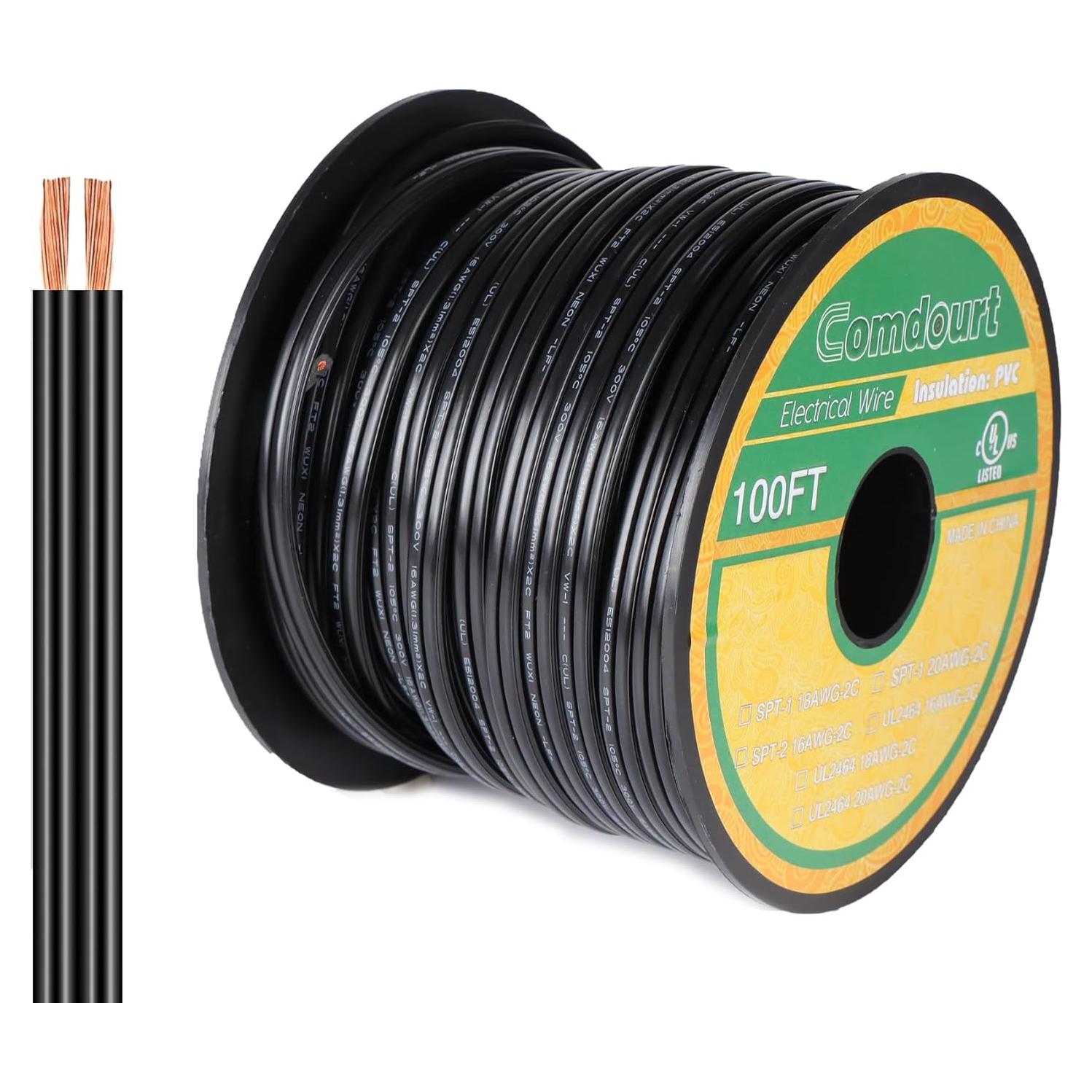 Cable de Paisajismo Comdourt 30m SPT-2 16AWG 2 Conductores