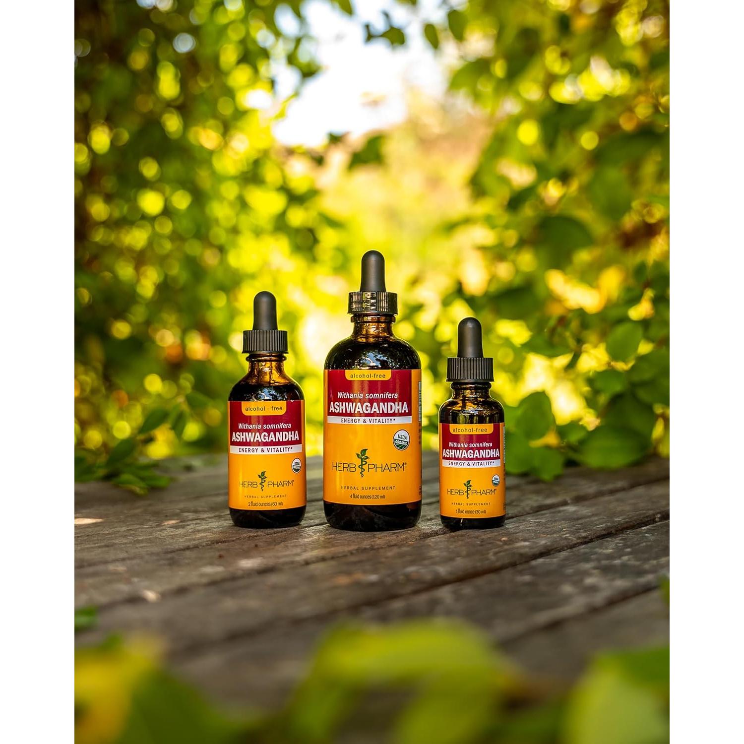 Extracto Líquido de Ashwagandha Orgánico Herb Pharm 30 ml