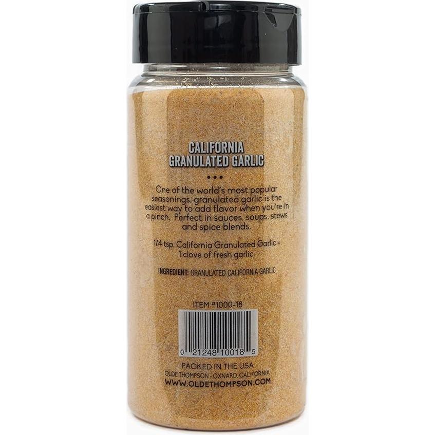 Ajo Granulado de California Olde Thompson 204g - Especias Gourmet