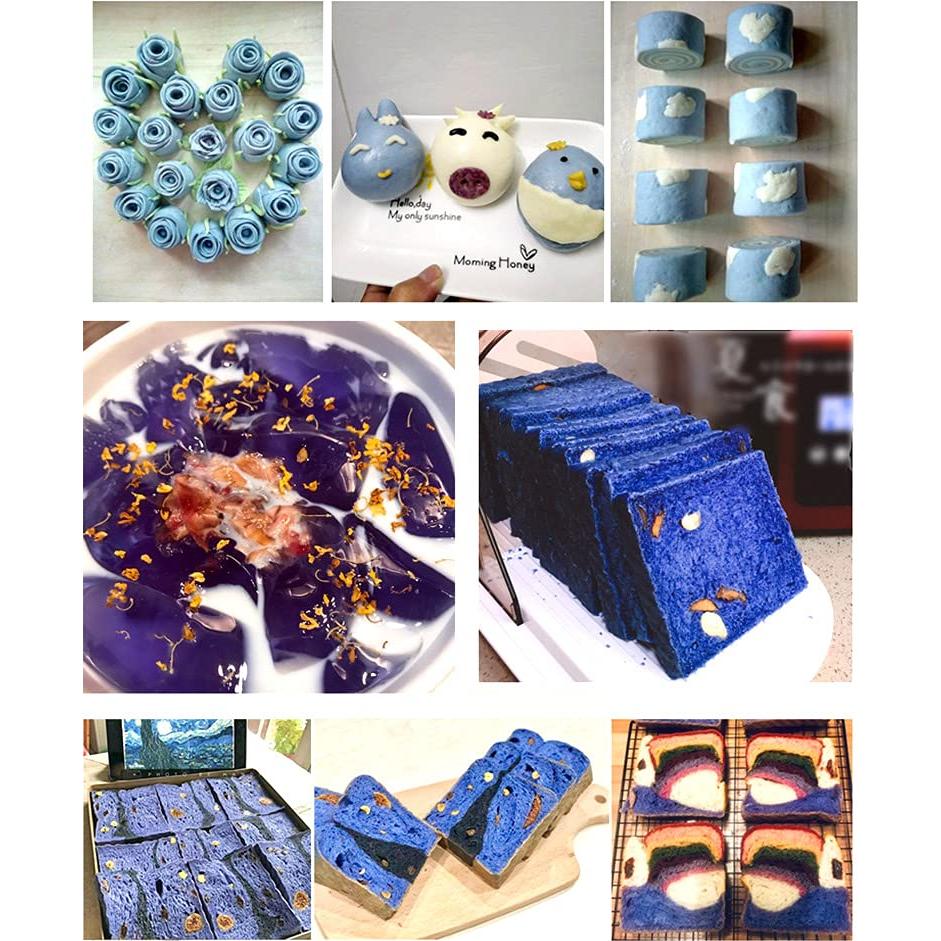 50 Bolsitas de Té de Flor de Mariposa Azul Secas - VitalForest