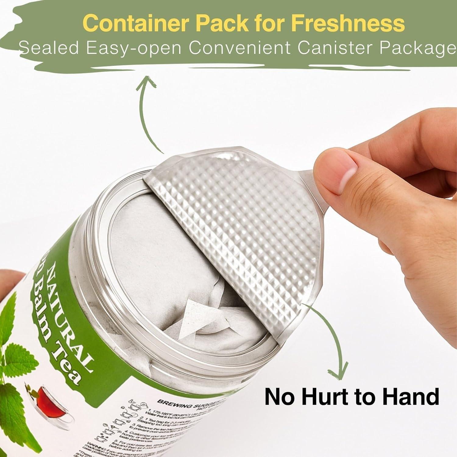 Bolsitas de Té de Melisa YUNHAHA - 50 Unidades Ecológicas