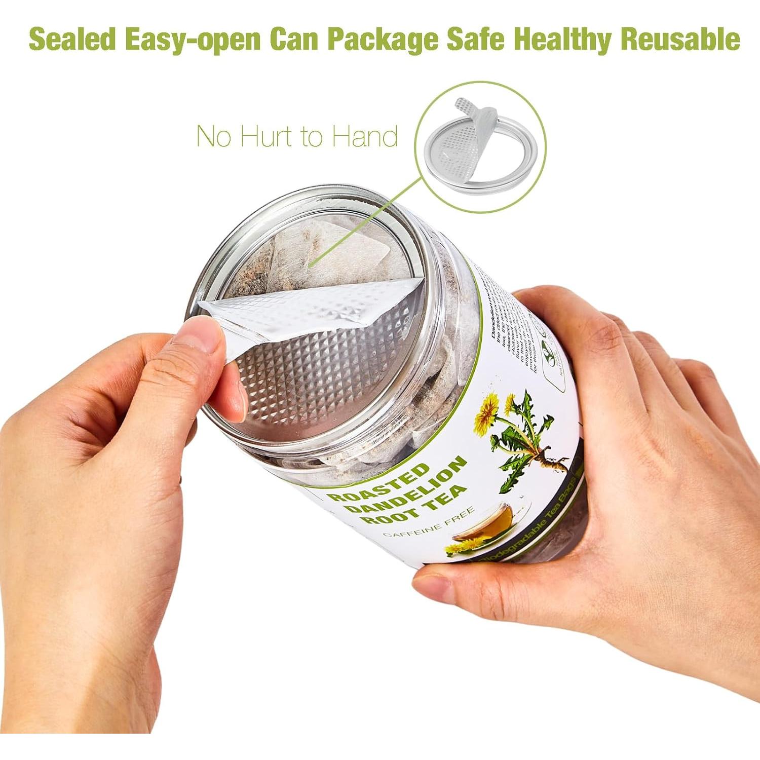 50 Bolsas de Té de Raíz de Diente de León VitalForest 100% Natural