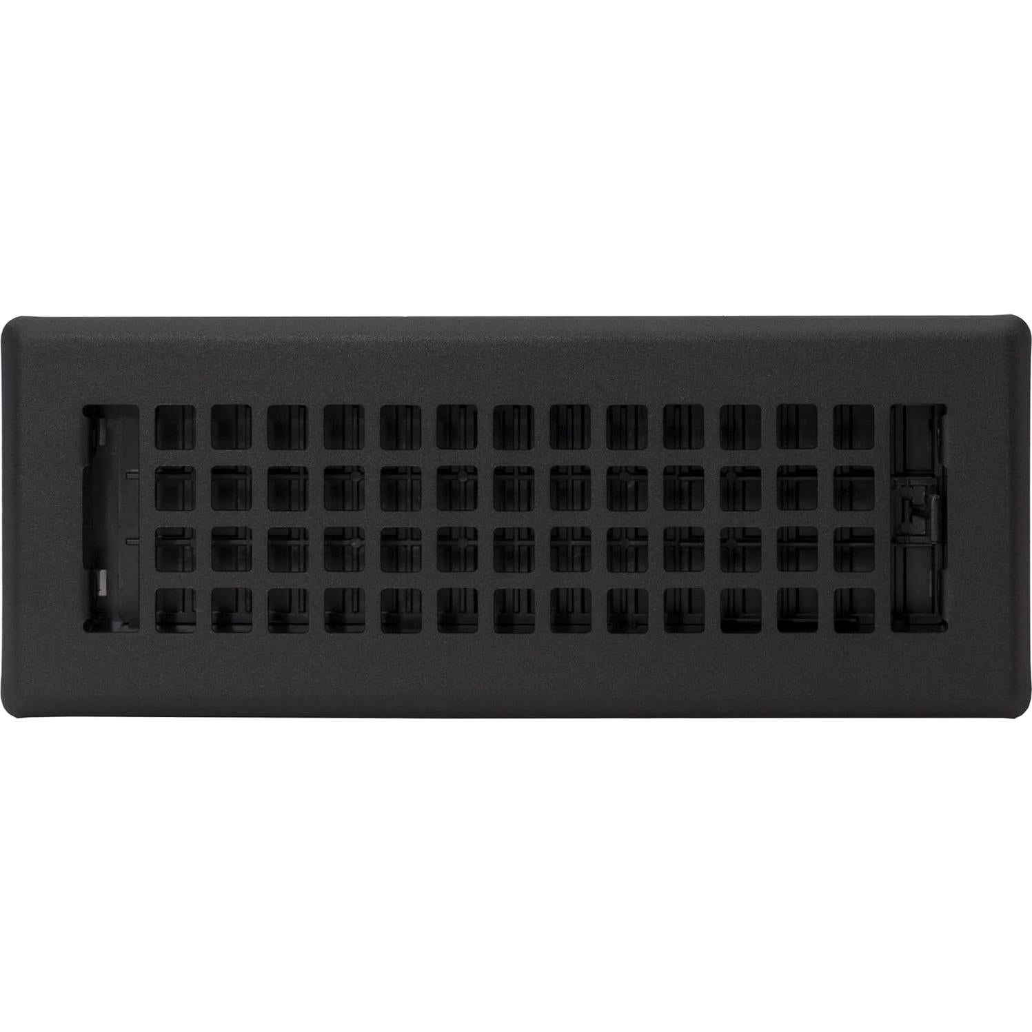 Rejilla de Piso Decor Grates LTH310-BLK, 29x11 cm, Negra, Acero