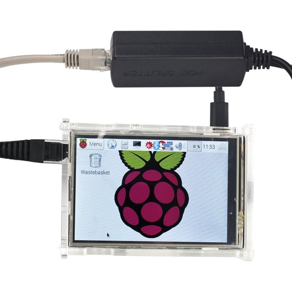 UCTRONICS PoE Splitter Gigabit 5V Micro USB para Raspberry Pi