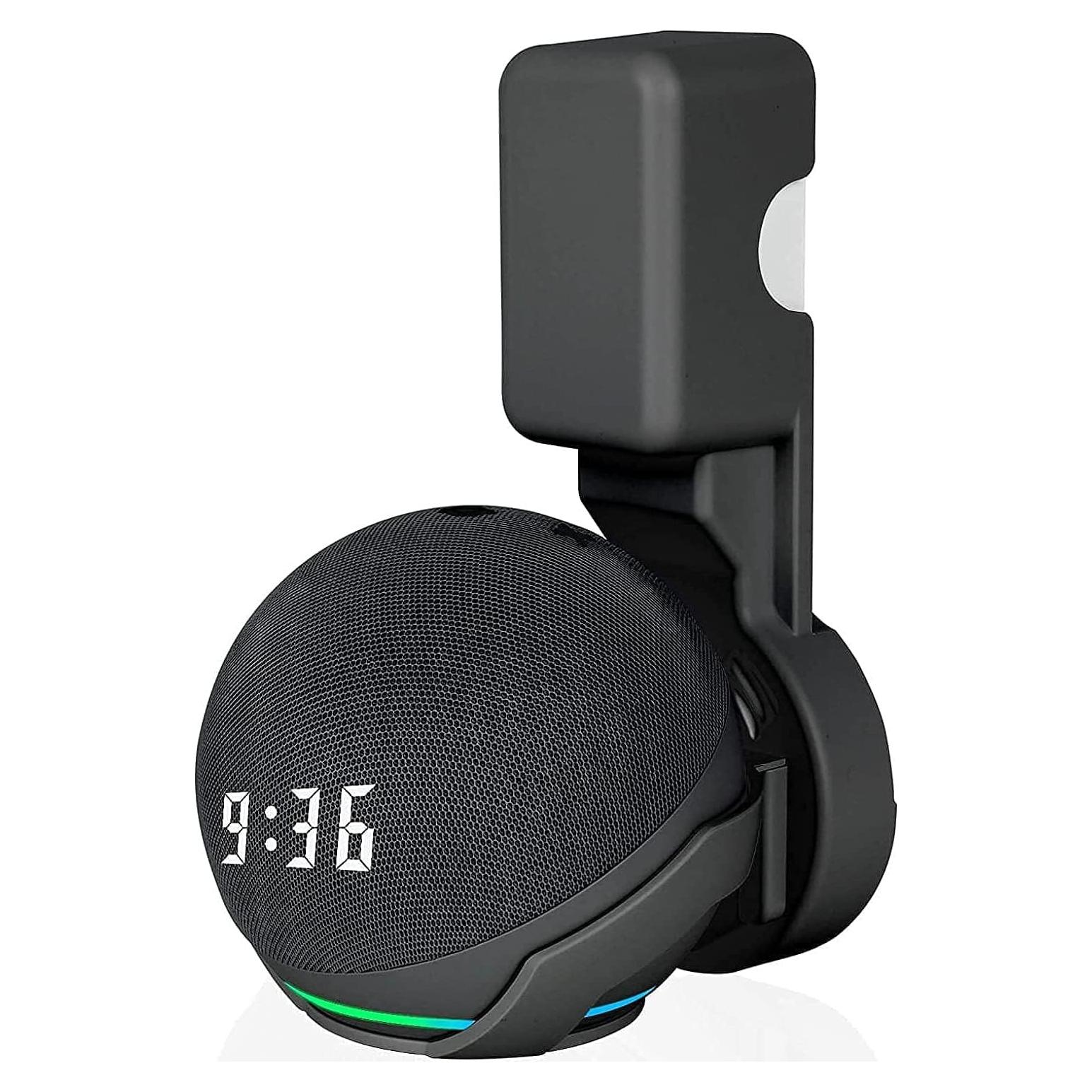 Soporte Pared para Echo Dot 4ta/5ta Gen - Negro