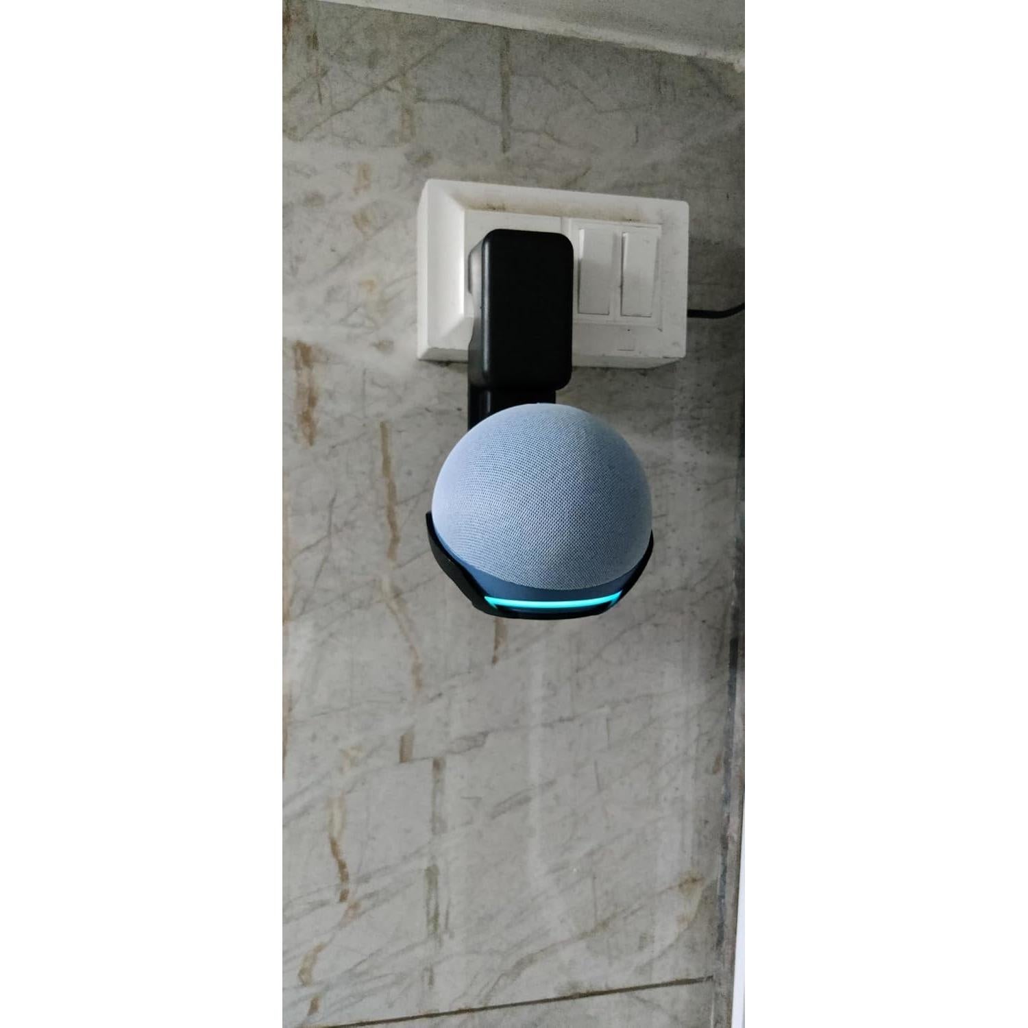 Soporte Pared para Echo Dot 4ta/5ta Gen - Negro