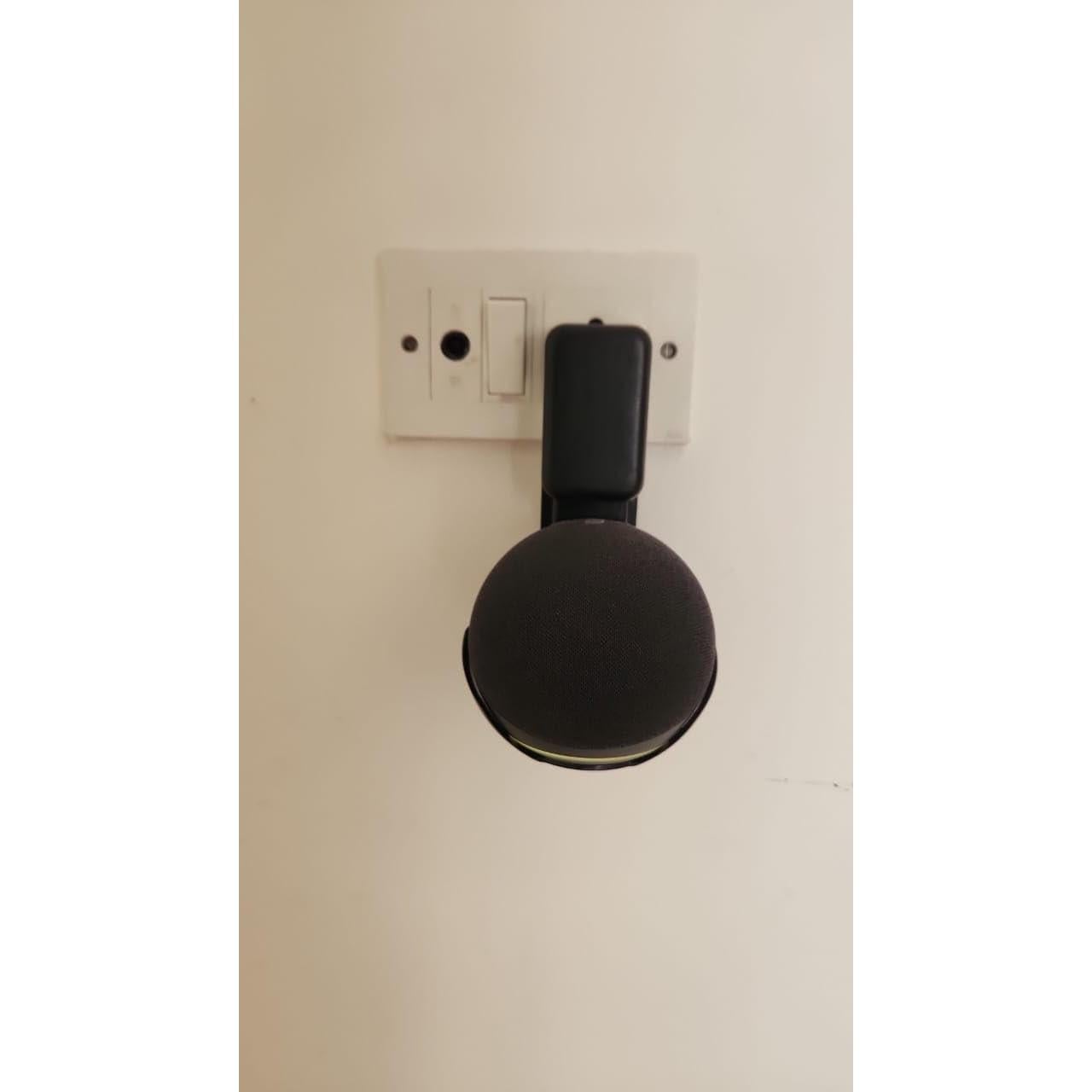 Soporte Pared para Echo Dot 4ta/5ta Gen - Negro
