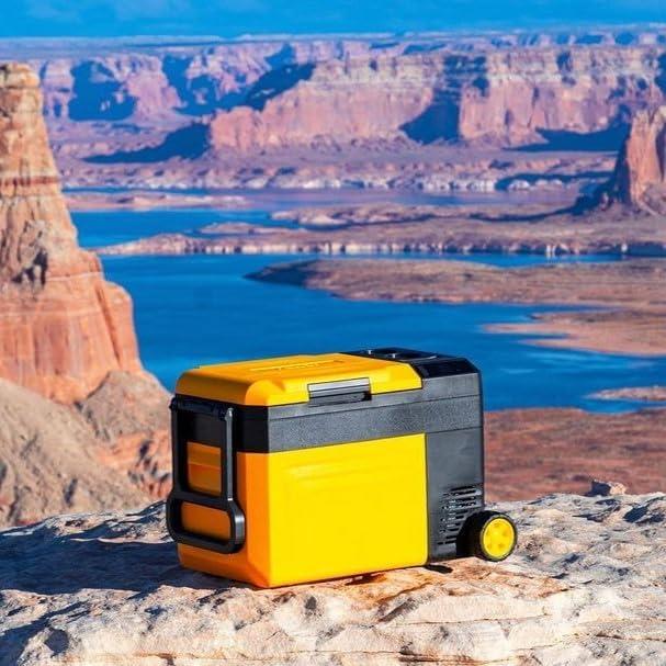 Enfriador Eléctrico Portátil Newair 25 Qt Amarillo 23.66L