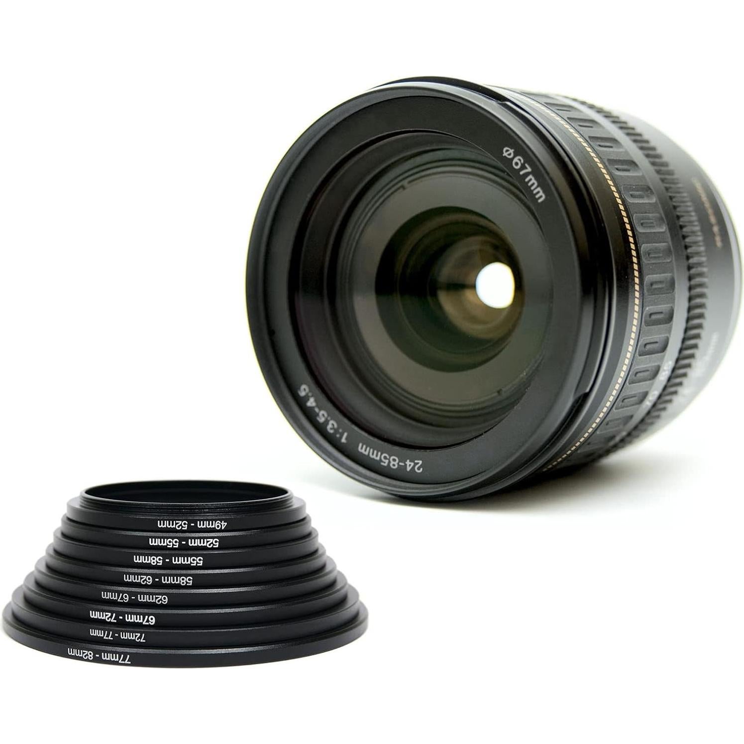 Anillo Adaptador Reductor PATIKIL 30mm a 25mm Aluminio Negro