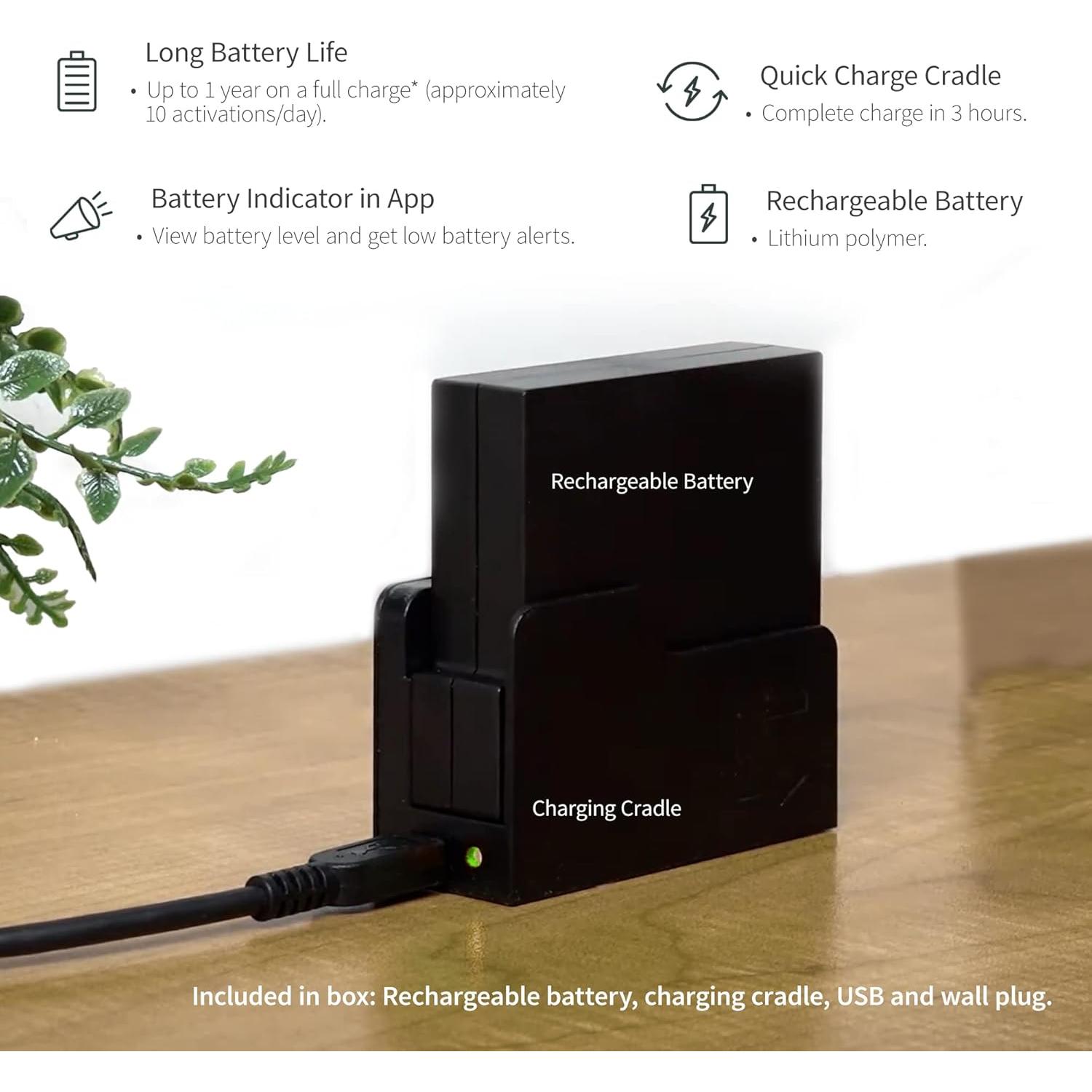 Cerradura Inteligente Barrington Array by Hampton WiFi Níquel